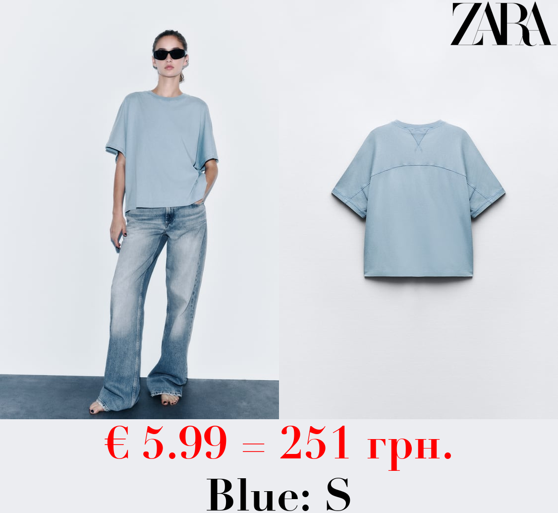 OVERSIZED WASHED  T-SHIRT