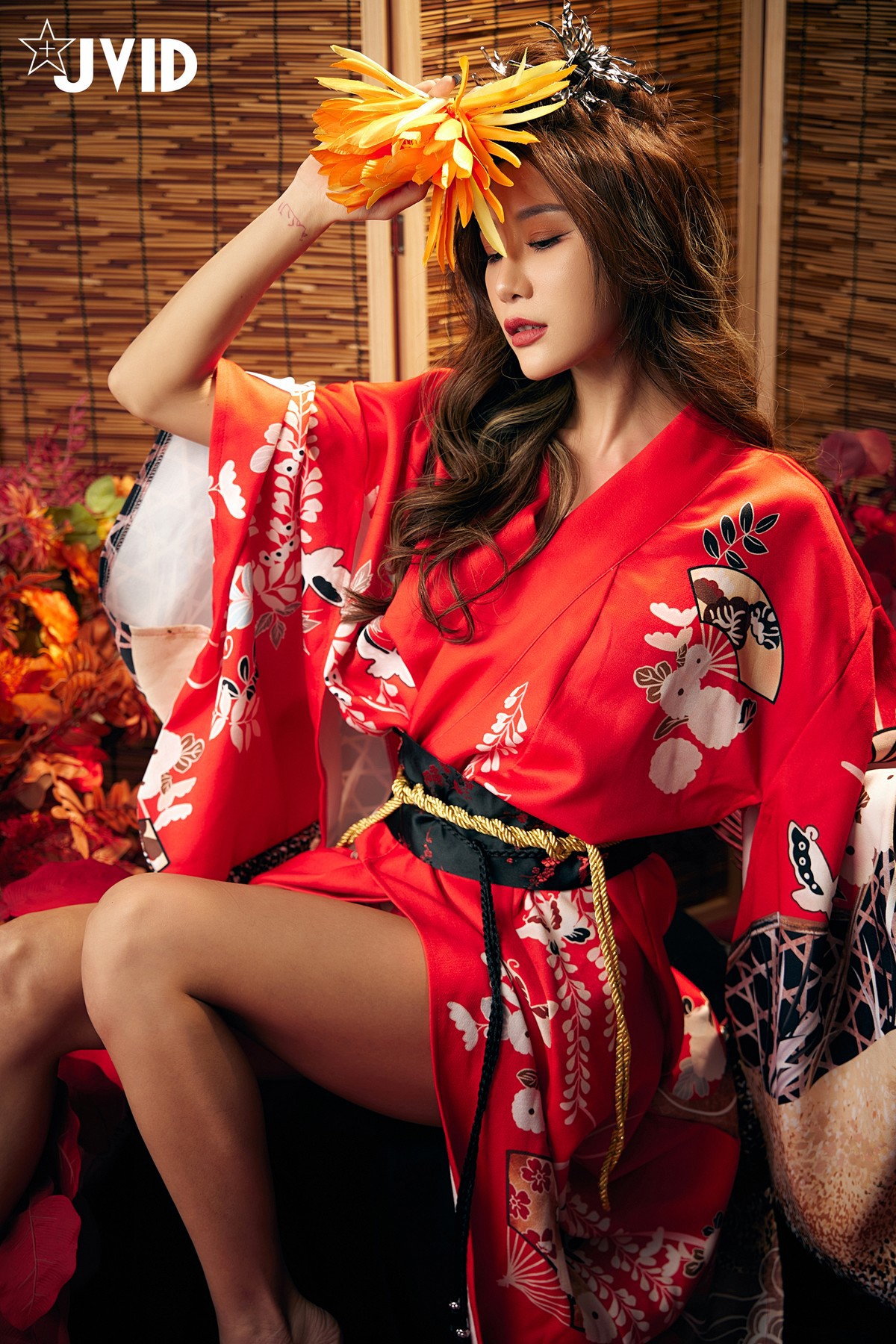 JVID精品 聖上寵幸首選～傾國傾城囍媚娘 婀娜多姿 酥胸外露 Set.01 12