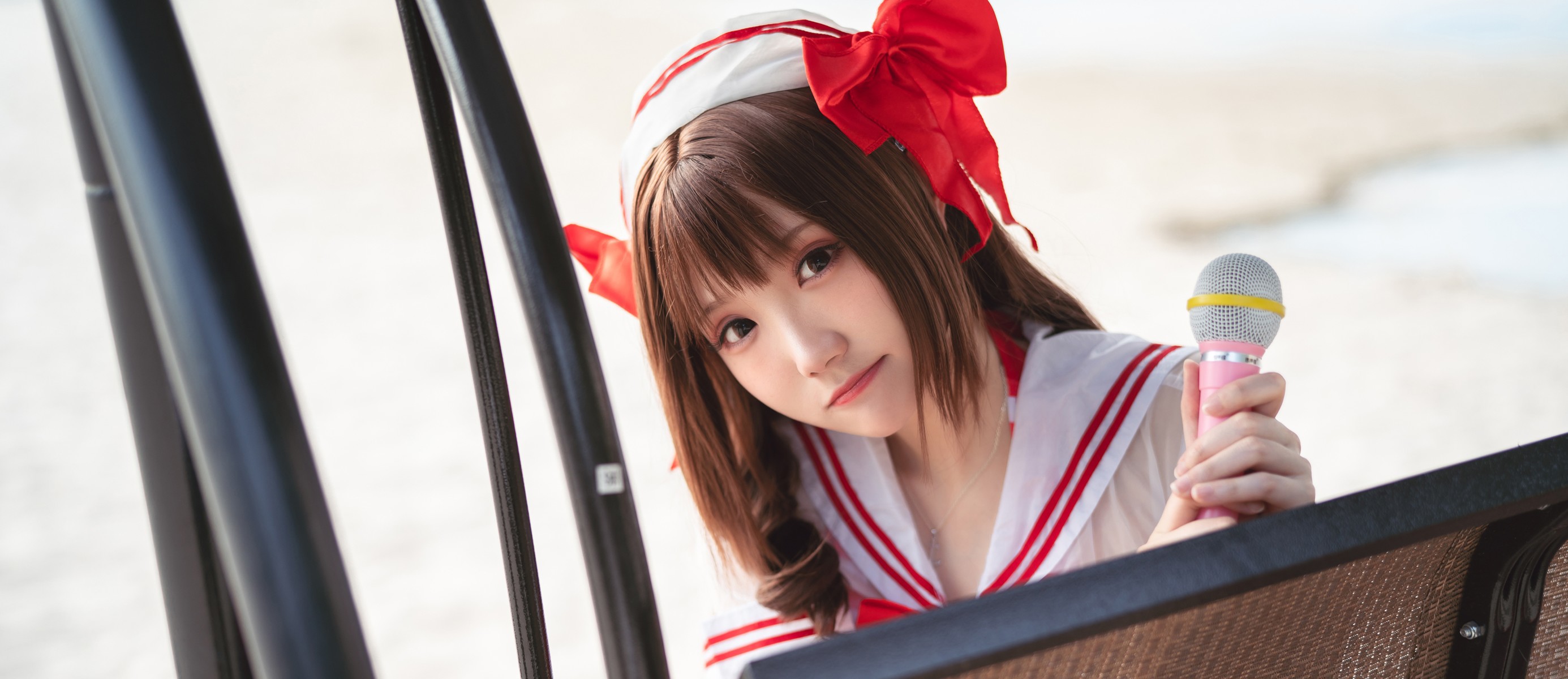 Cosplay 瓜希酱 岛村卯月 泳衣 6