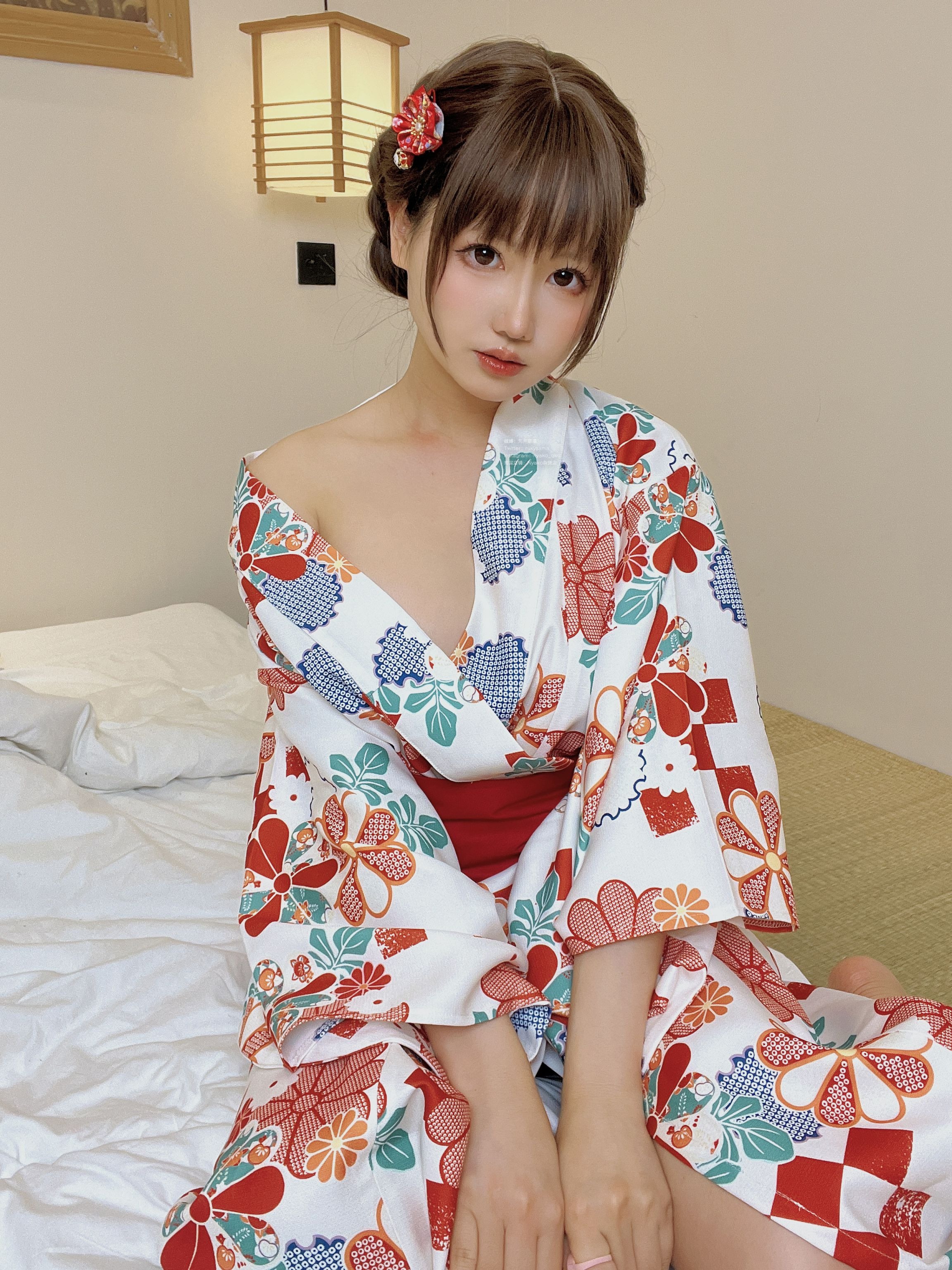 喵子Nyako #Nyako喵子 电子版41 和风烂漫 自拍 43