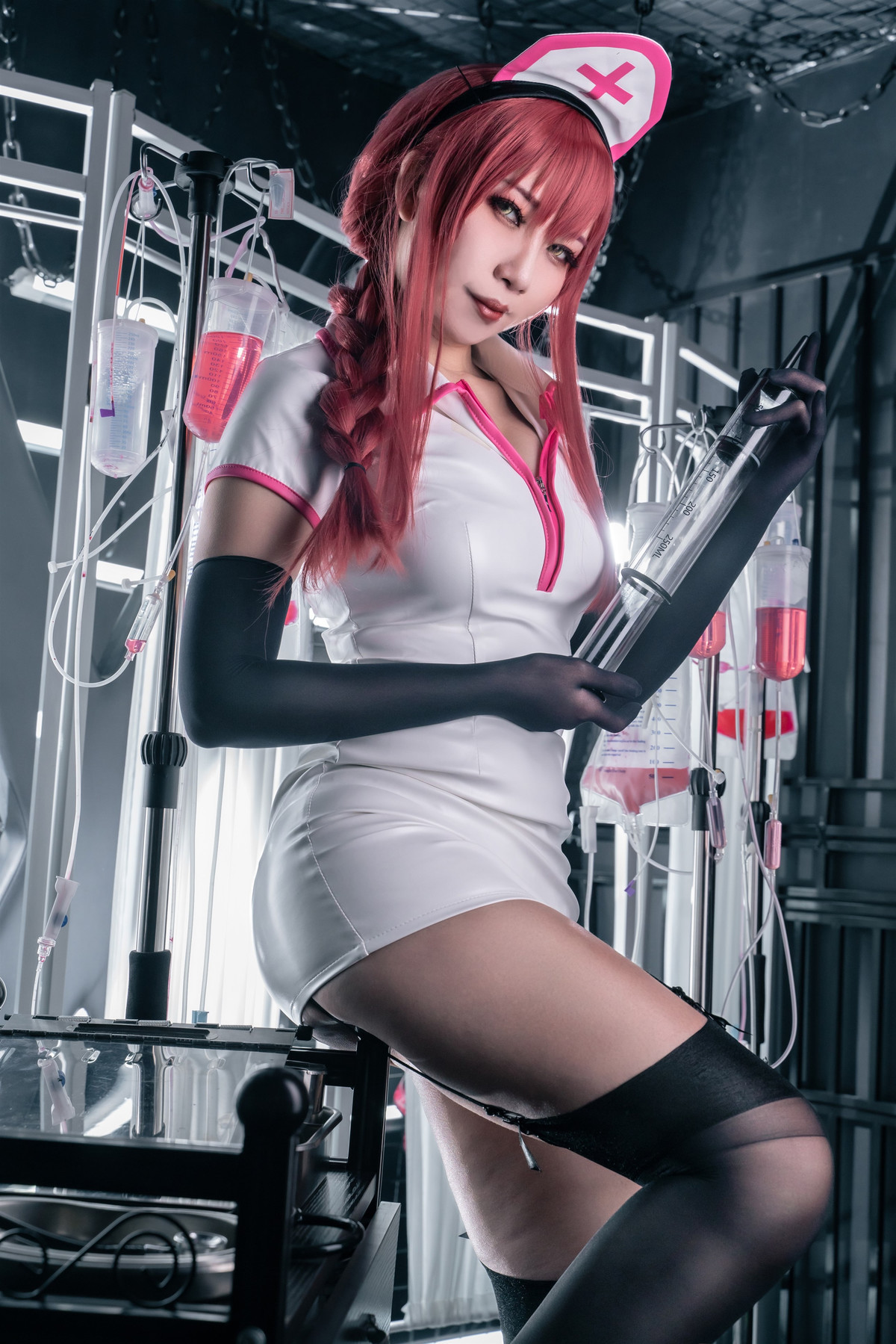 Cosplay 小琪Aki Dark Nurse 17