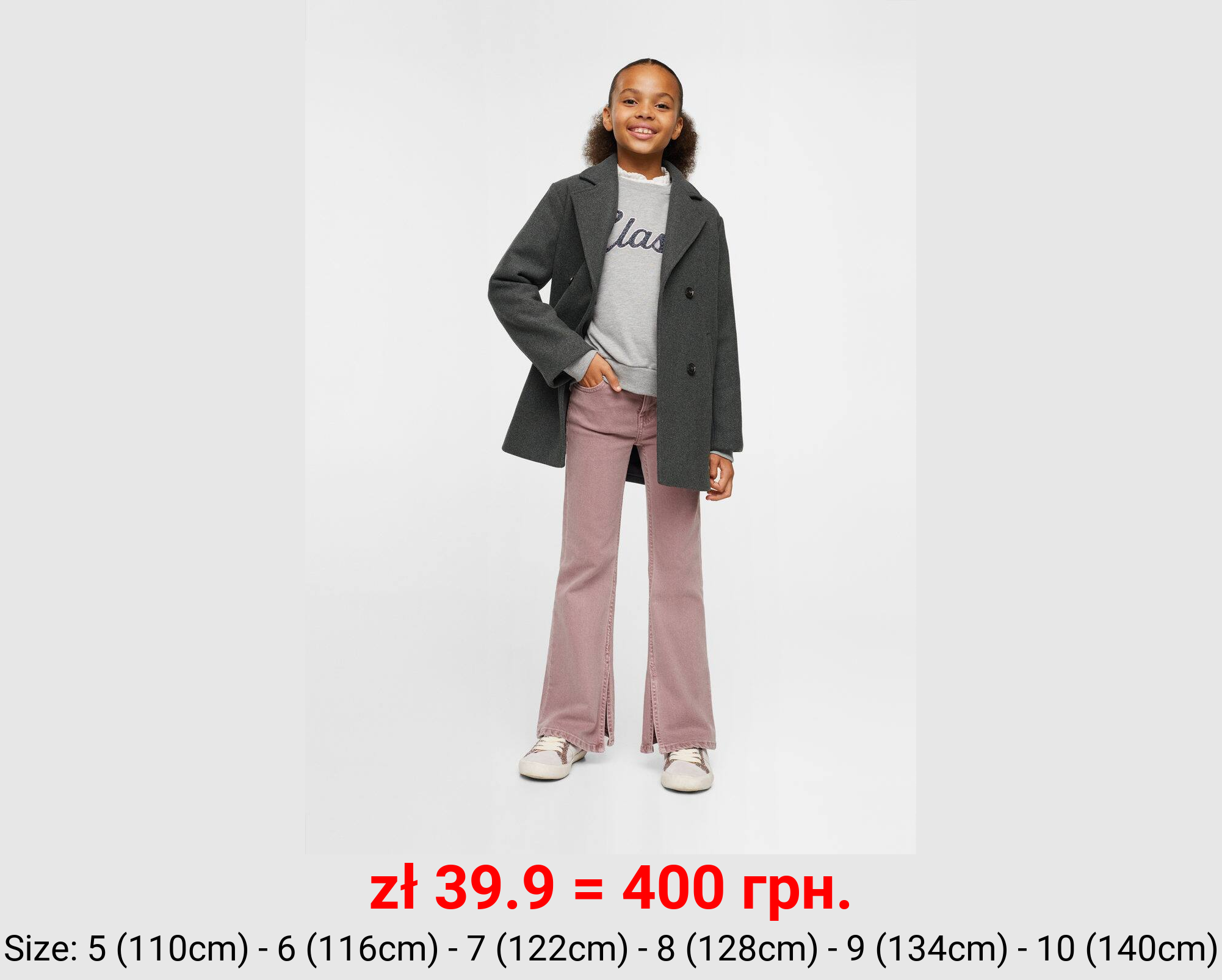 Abrigo recto solapas