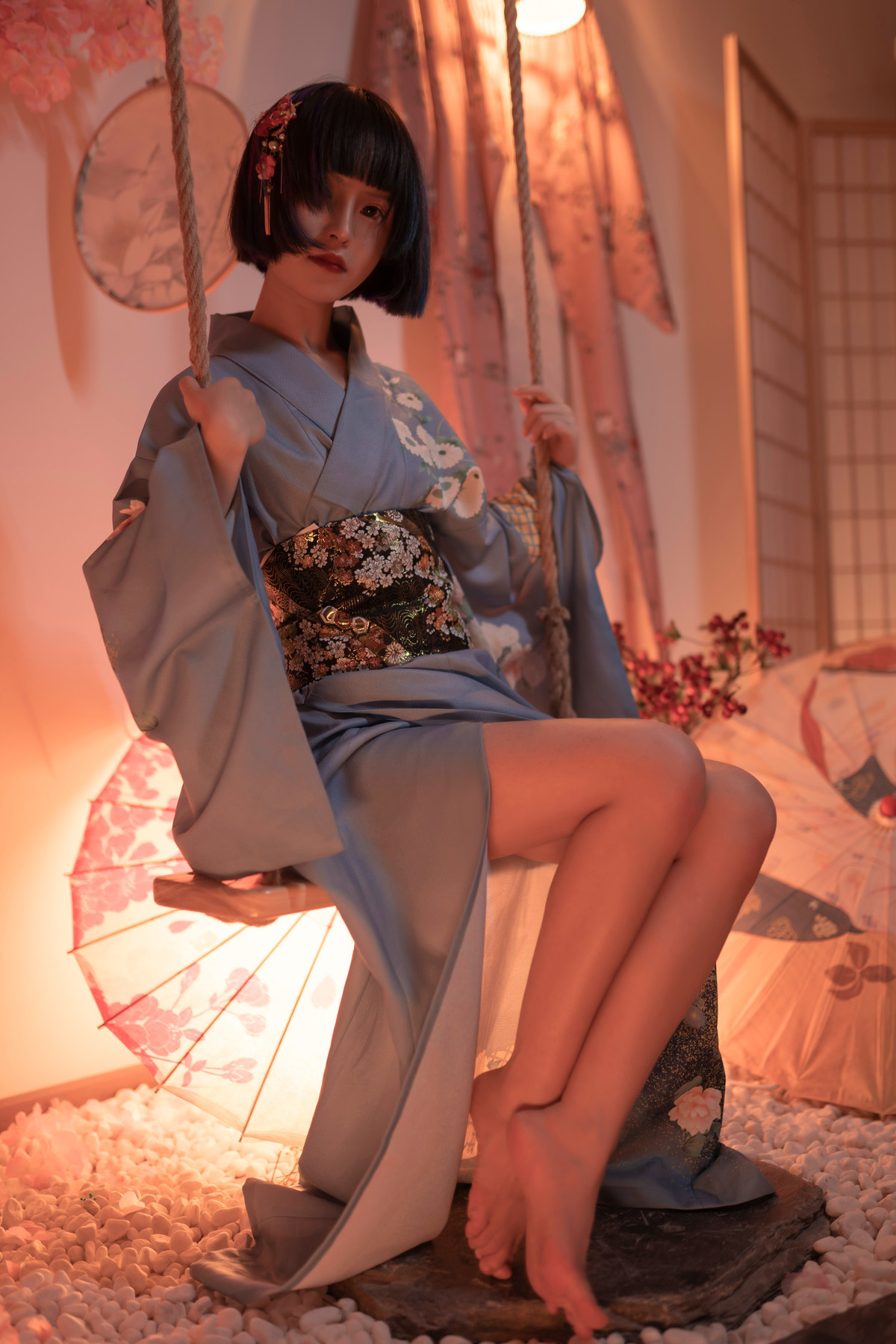 Cosplay 晕崽Zz 樱之诱惑 45
