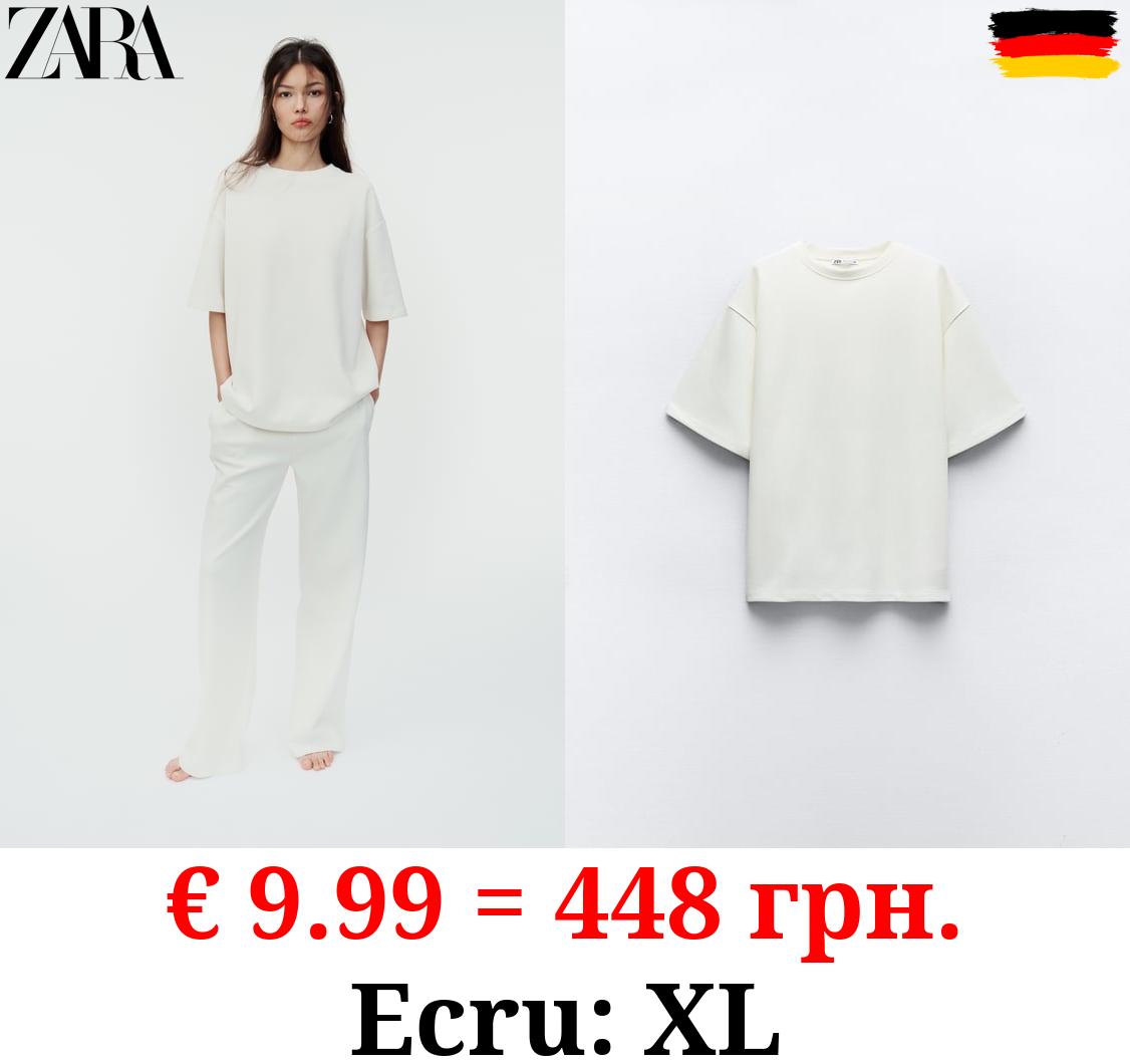 WASHED INTERLOCK T-SHIRT