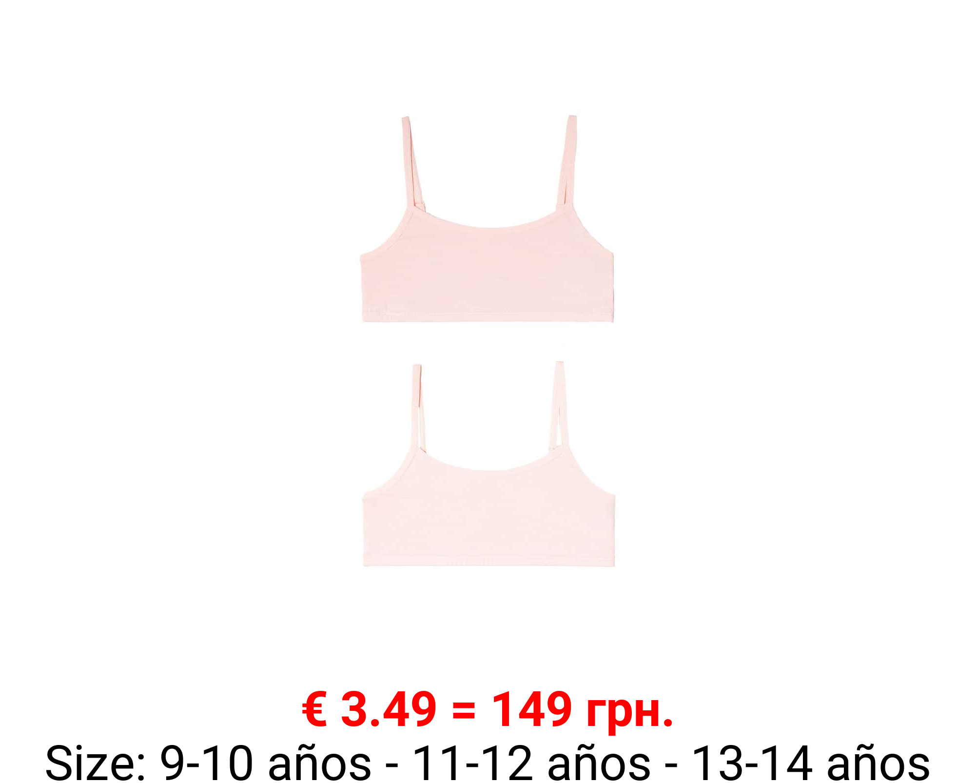 Pack 2 tops algodón