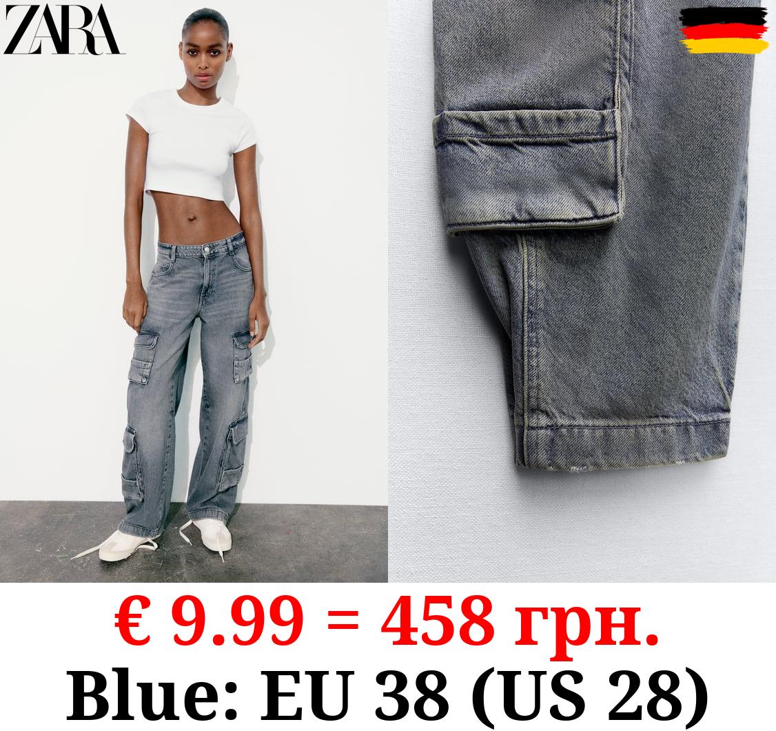 MID-RISE TRF CARGO JEANS