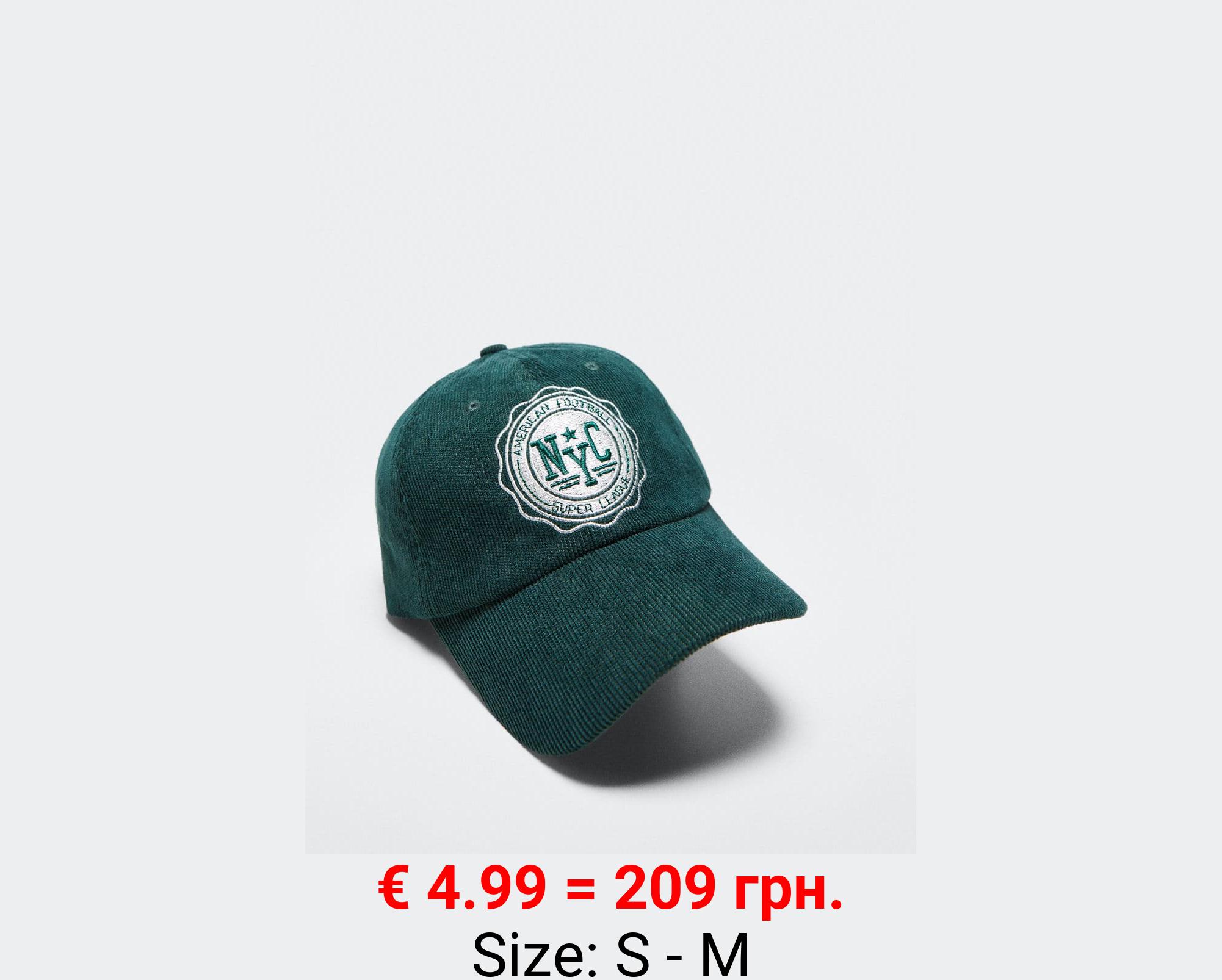 Gorra pana bordado