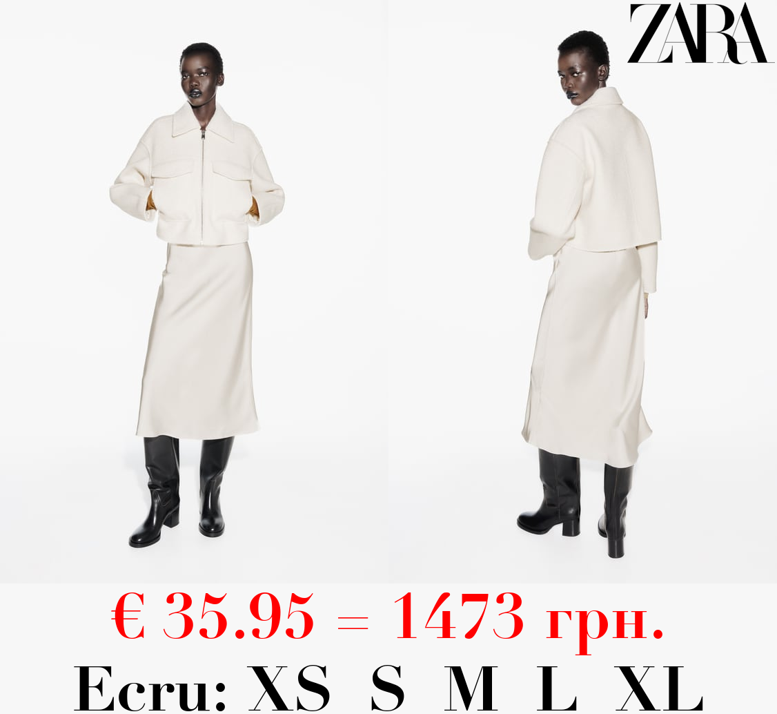 BOUCLÉ CROPPED JACKET