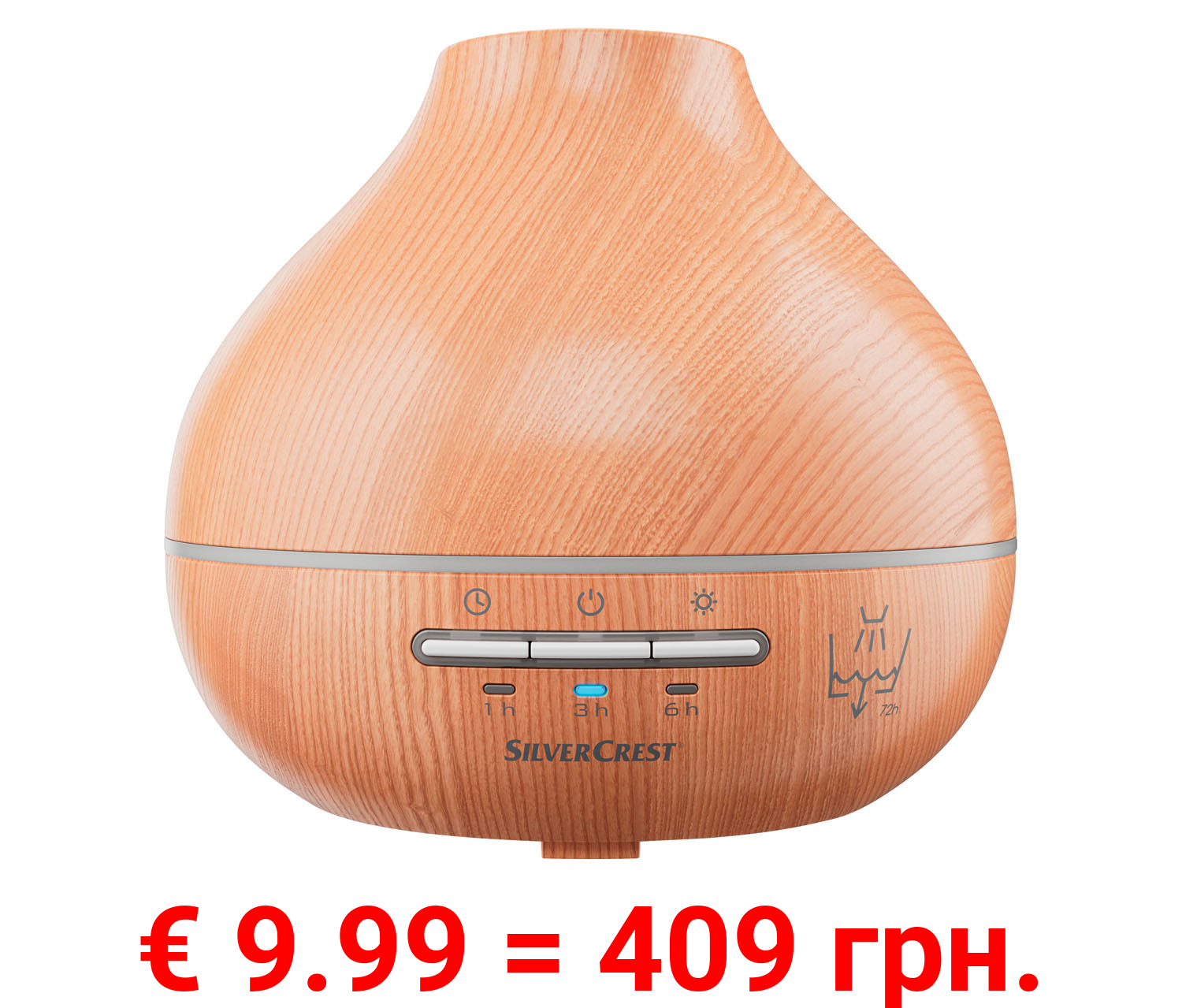 SILVERCREST® Ultraschall Aroma Diffuser Holz SADH A1