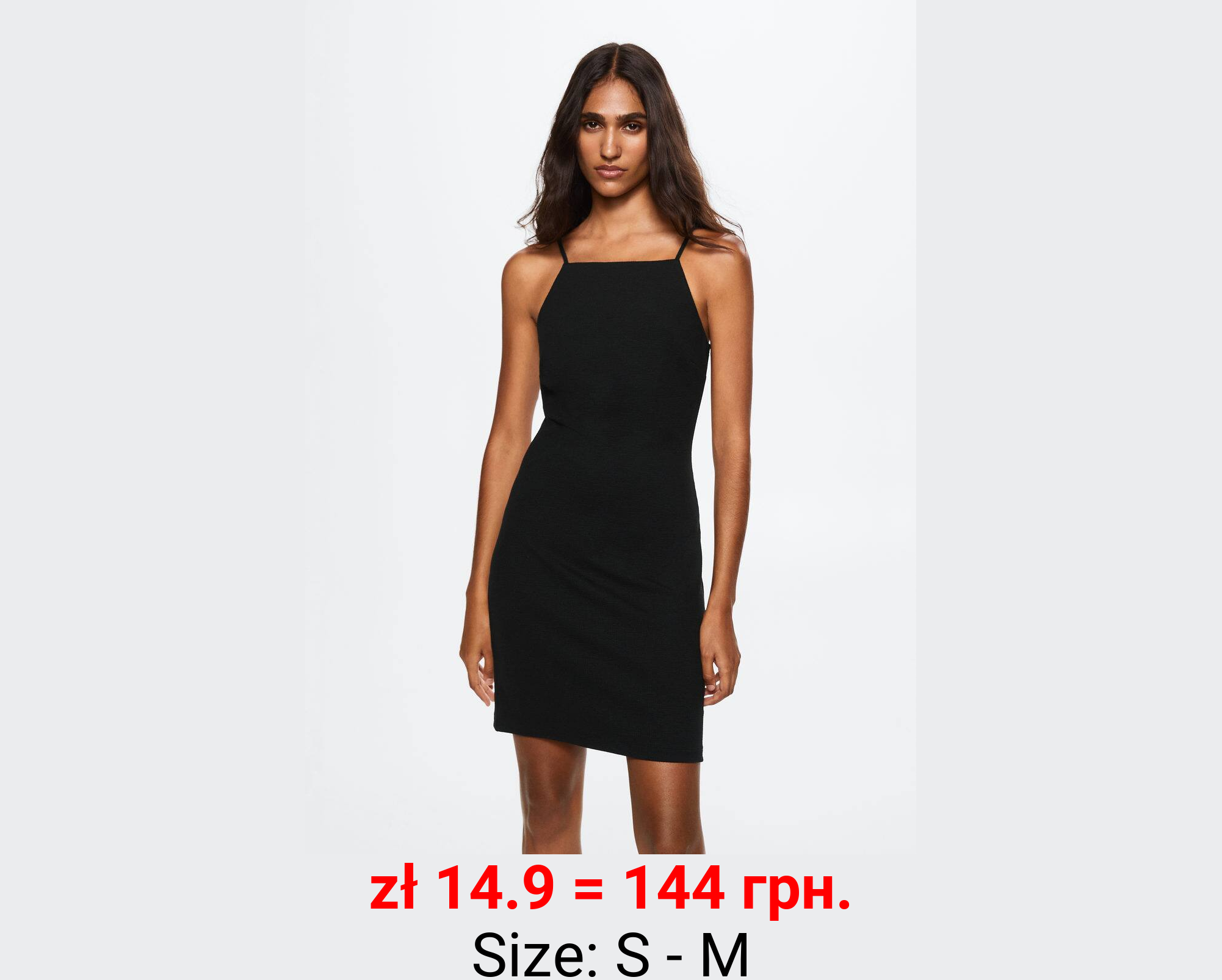 Vestido entallado canalé