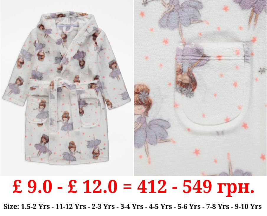 Fairy Star Fleece Dressing Gown