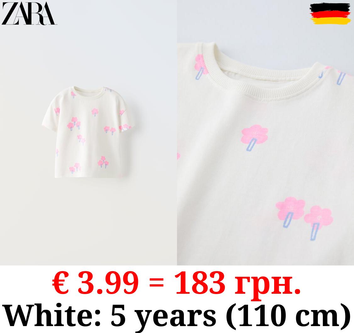 FLORAL PRINT T-SHIRT