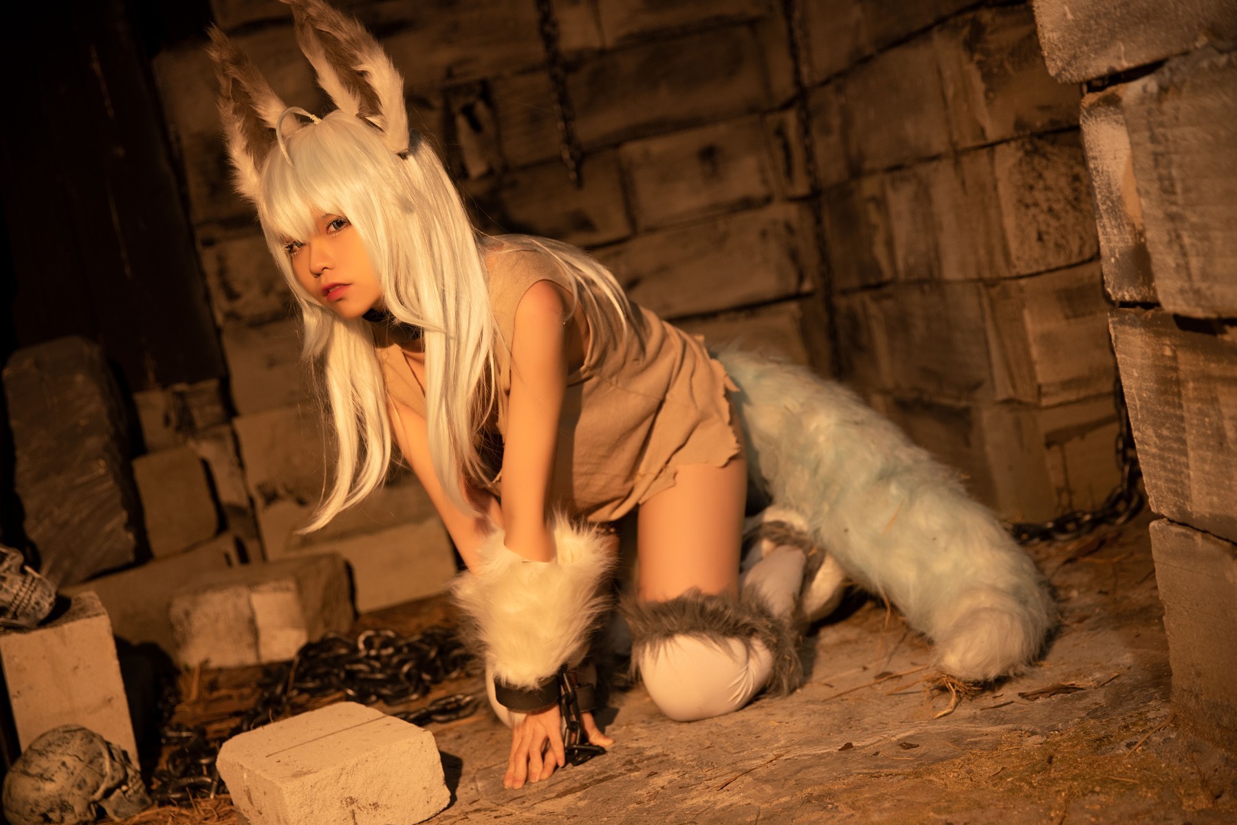 G44不会受伤 Cosplay 刹那常服+地牢 41