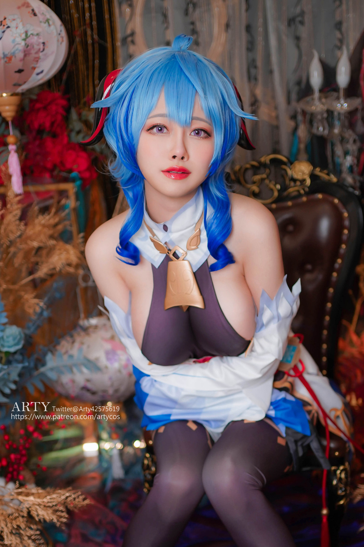 Arty亞緹 Cosplay 甘雨 Ganyu 14