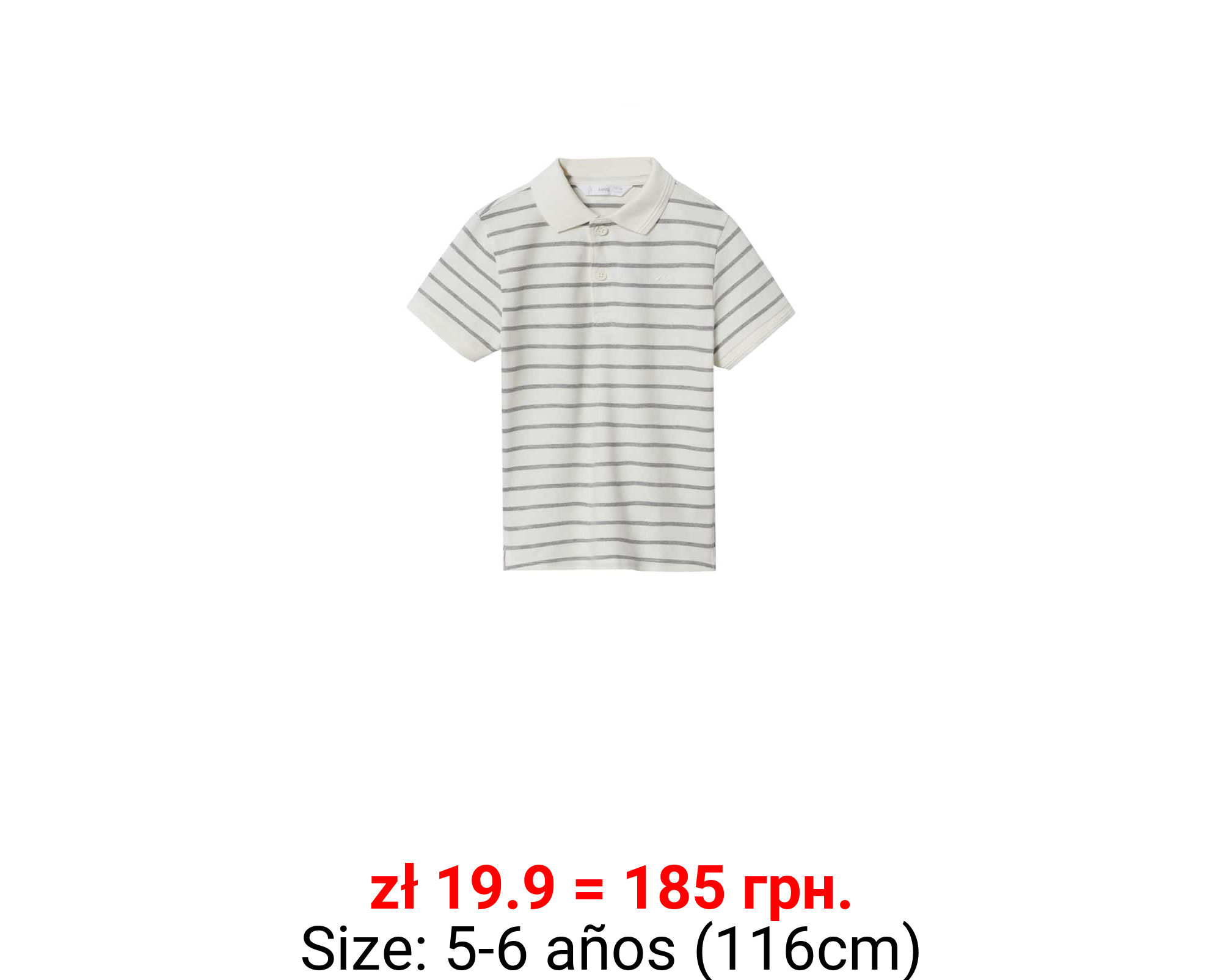 Polo algodón estampado