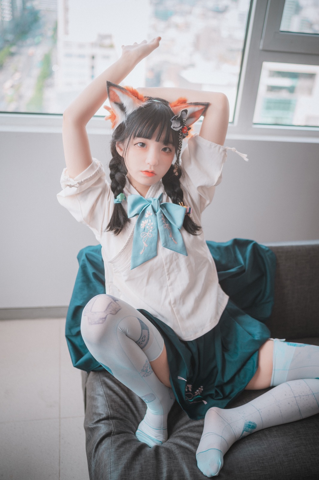 DJAWA Photo - Jeong Jenny (정제니) - Kitsune in Hanfu 2
