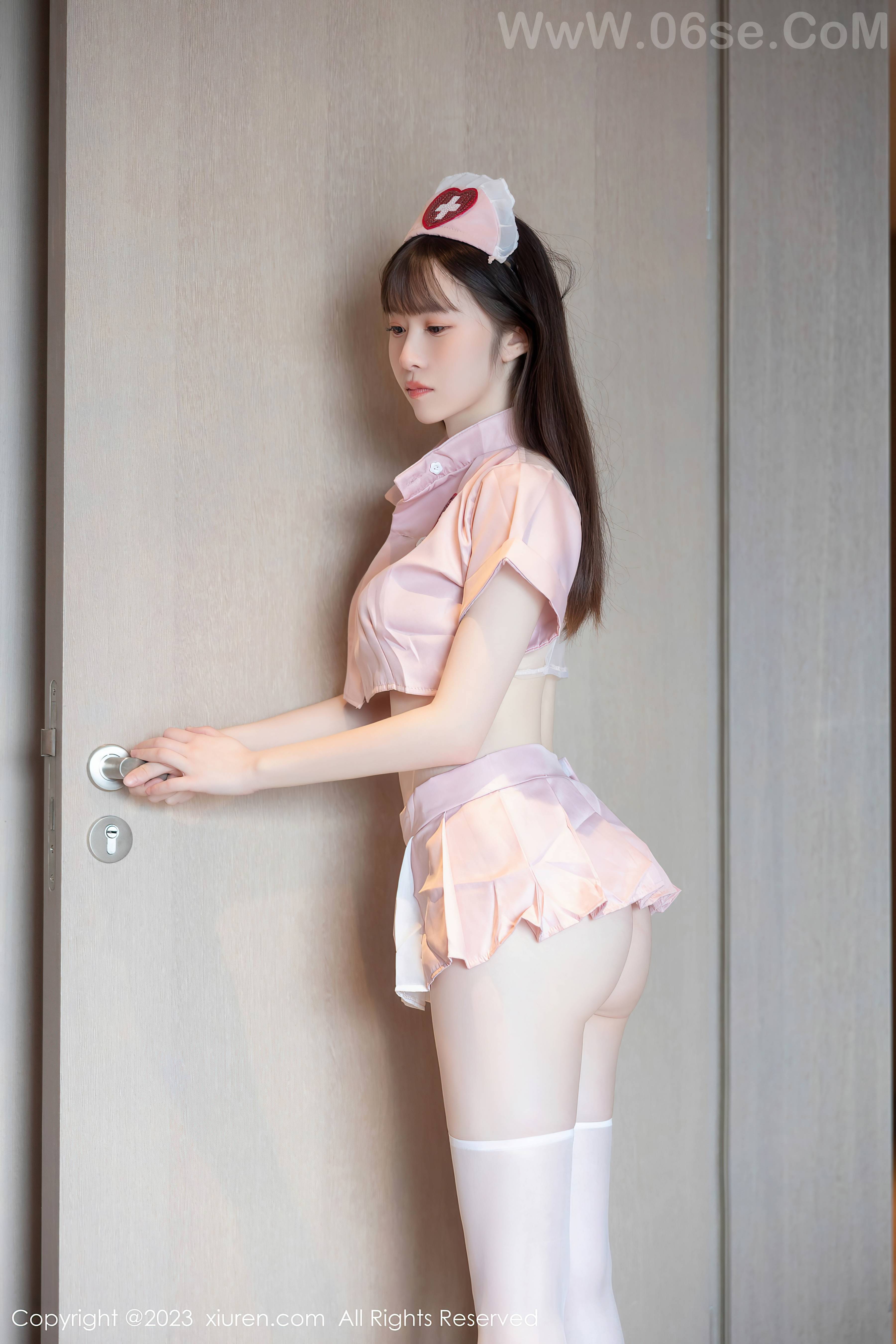 图片[5]-[XiuRen秀人网] 2023.07.17 NO.7090 林悠悠 护士服 [79+1P693M]-六色网