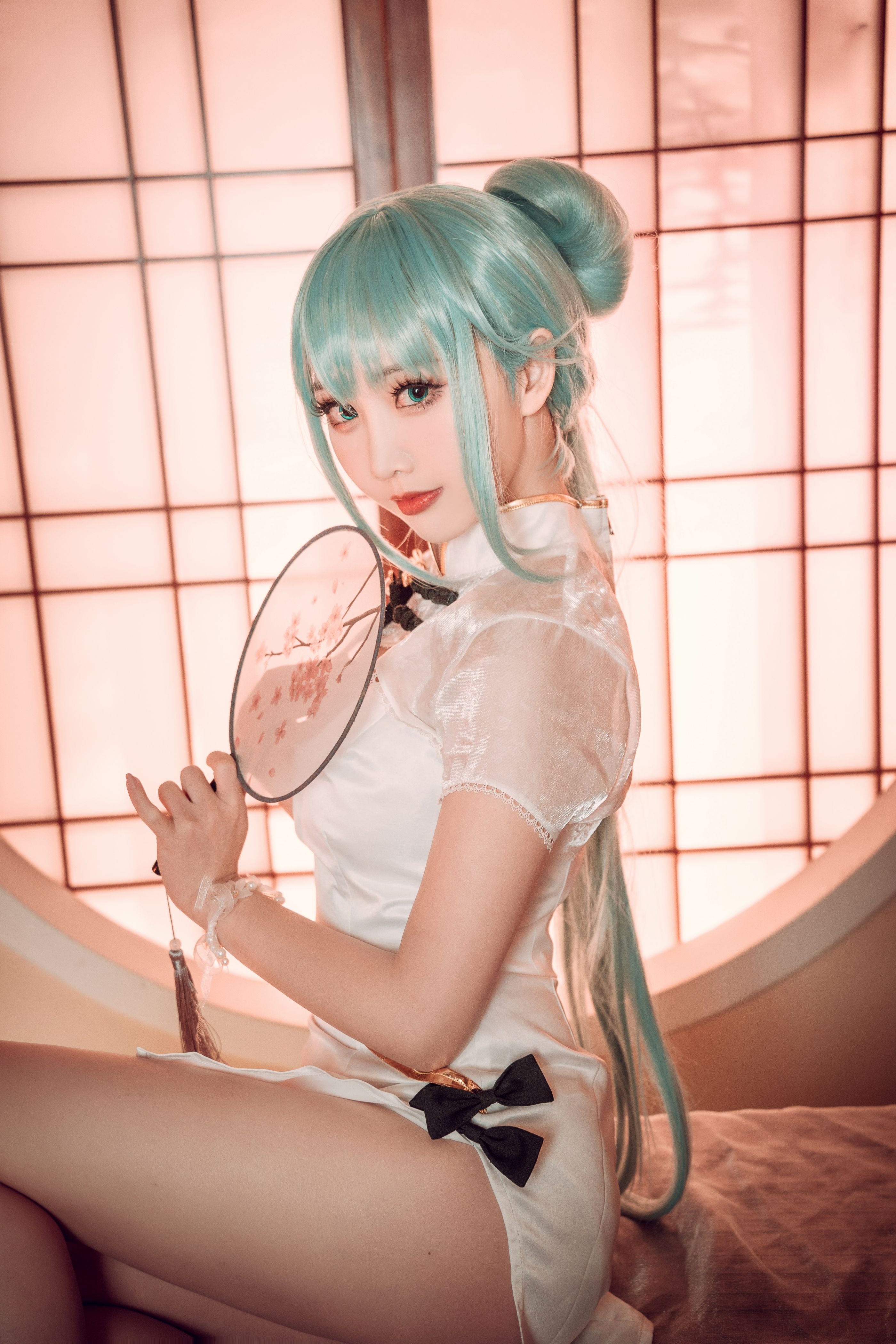 面饼仙儿 初音旗袍[28P-514MB] 28