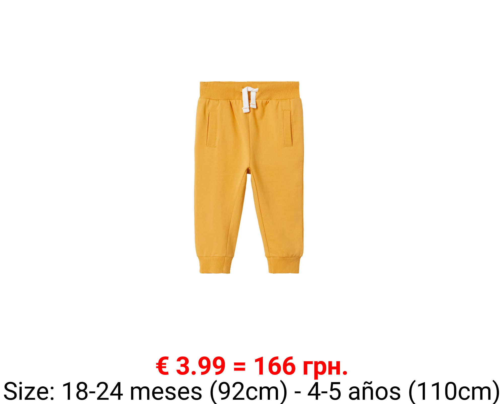 Pantalón jogger algodón