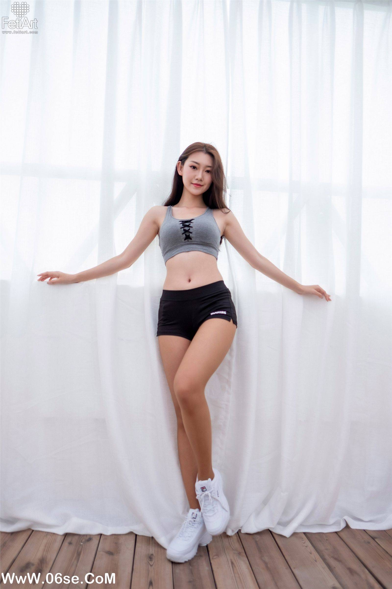 图片[22]-[FetiArt尚物集] NO.00049 Dream Gym Girl MODEL-Jessica-六色网