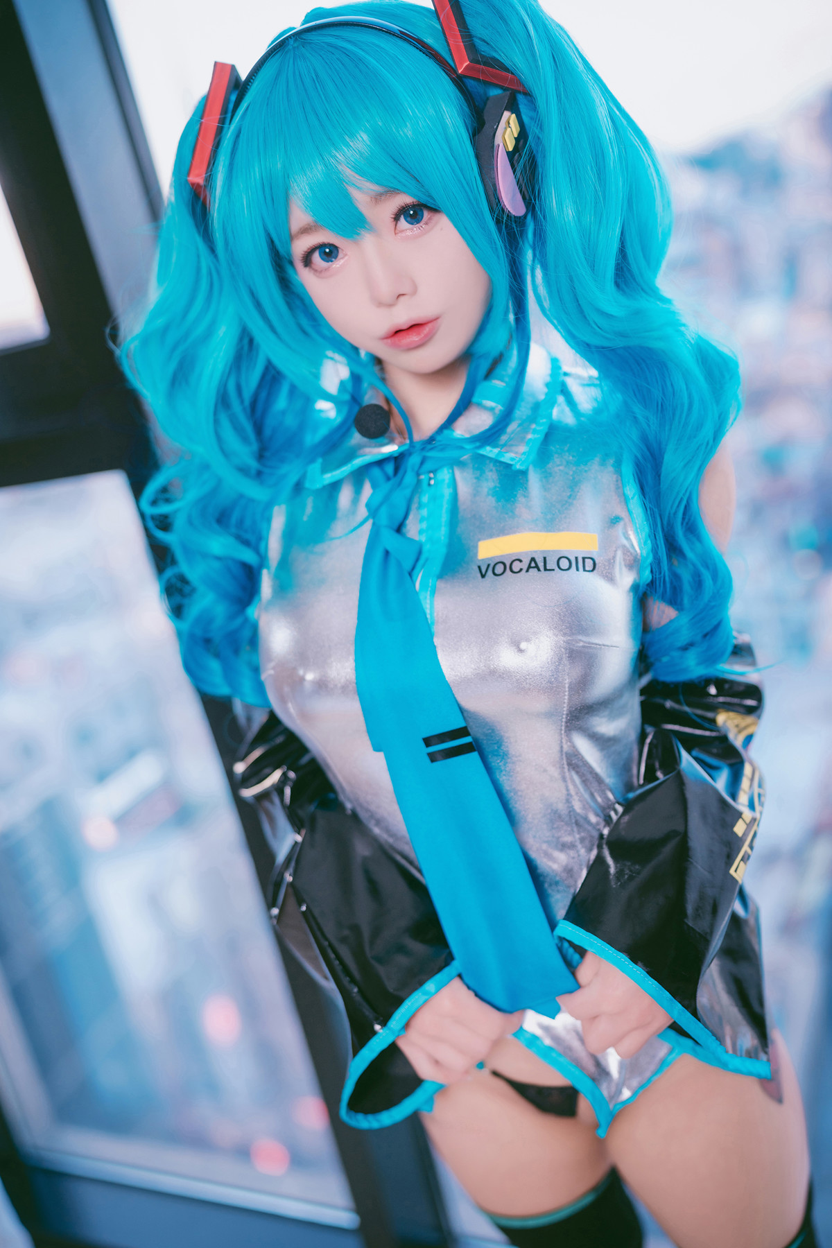Cosplay Maruemon 마루에몽 Plug Me In Miku Set.02 21