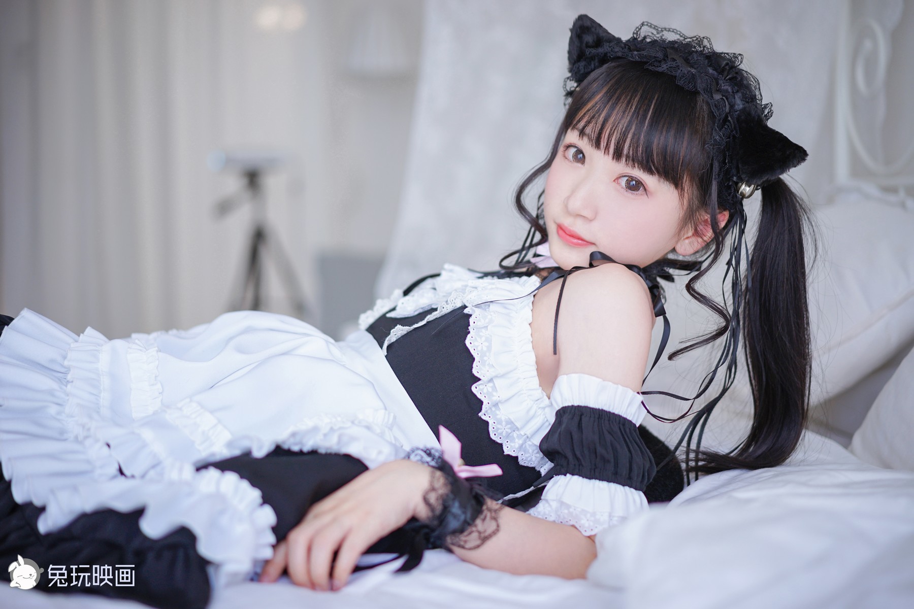 Cosplay 兔玩映画 女仆喵 37