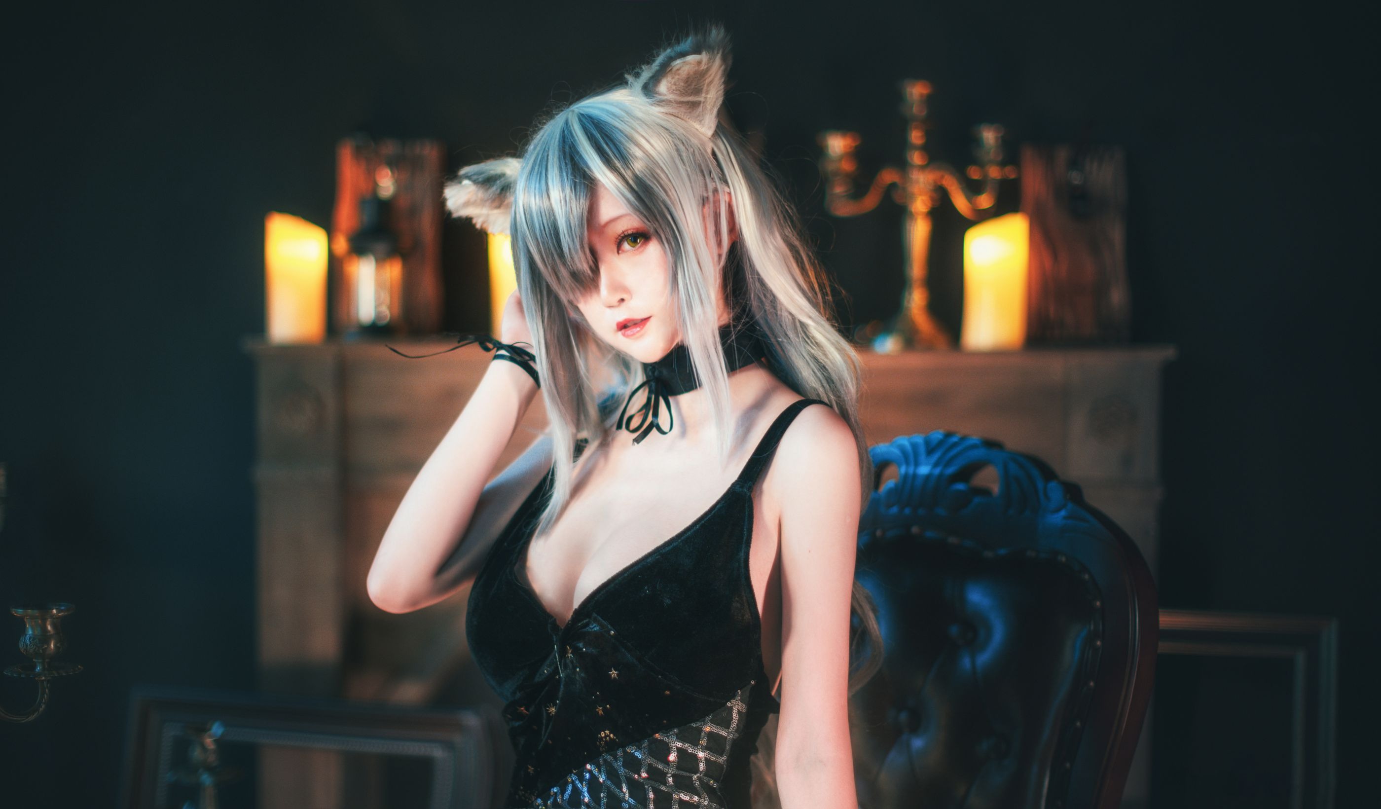 yui金鱼 - 八重樱+明日方舟 黑 [30P-167MB] 17