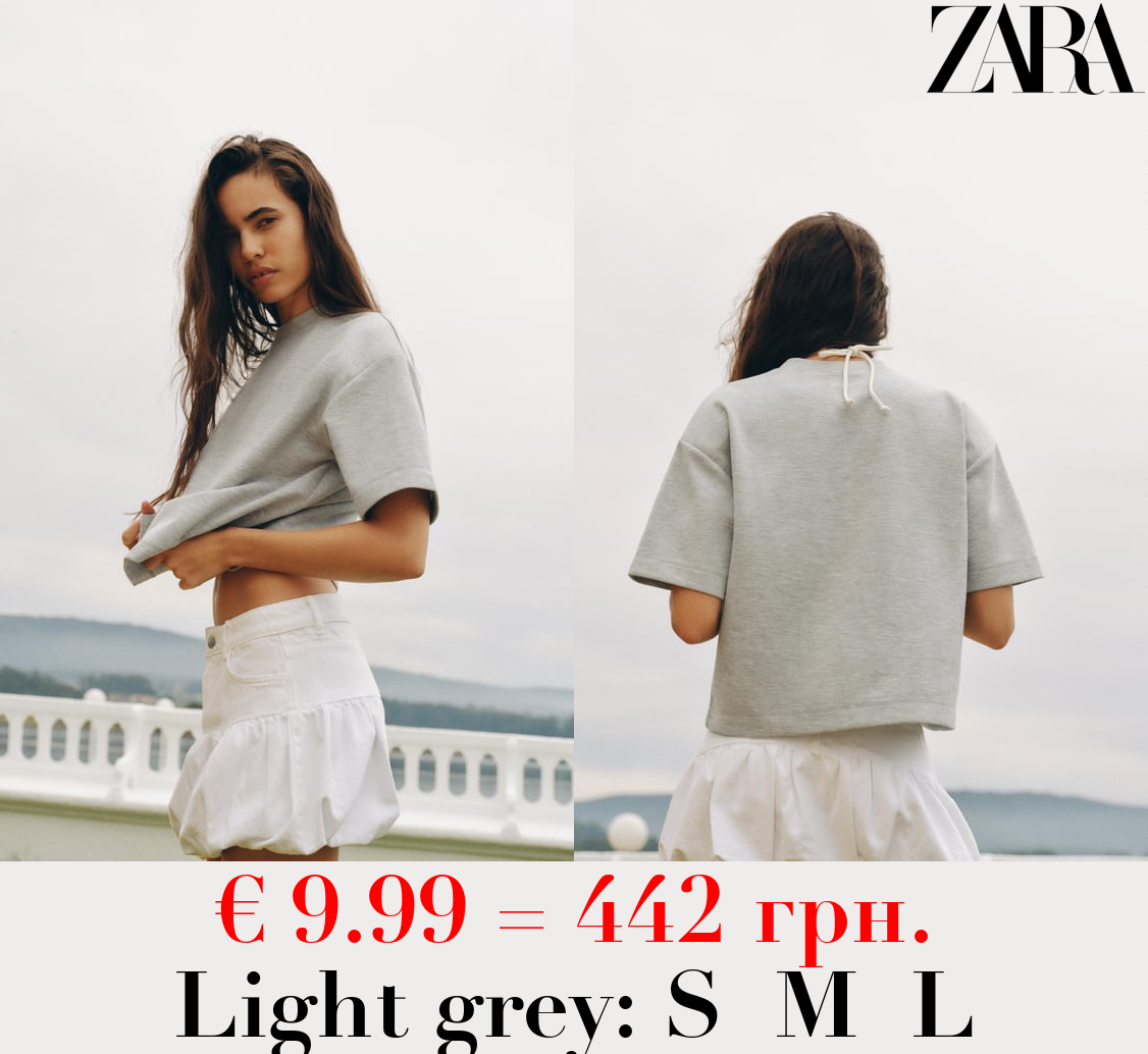 SHORT SLEEVE INTERLOCK T-SHIRT