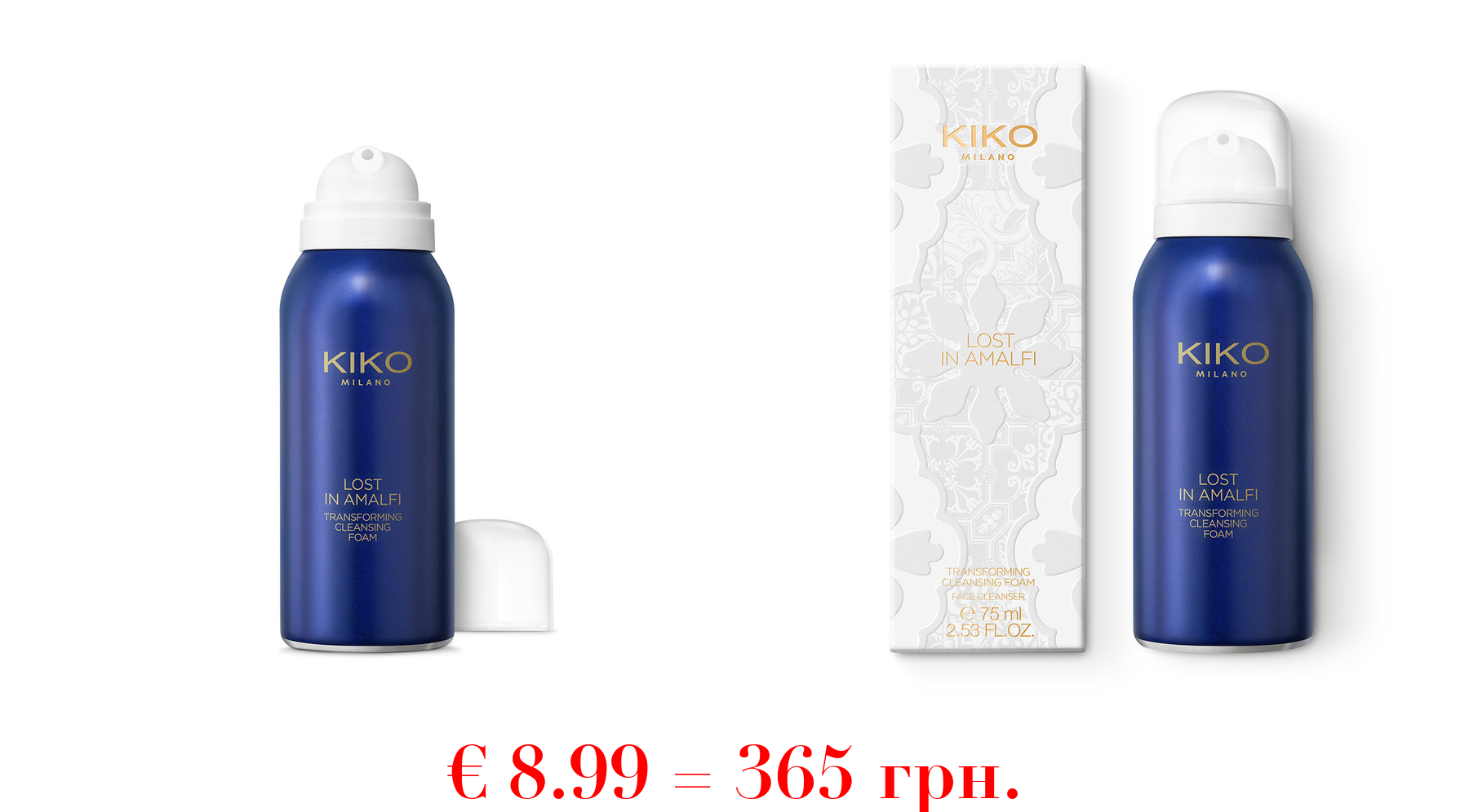 lost in amalfi transforming cleansing foam