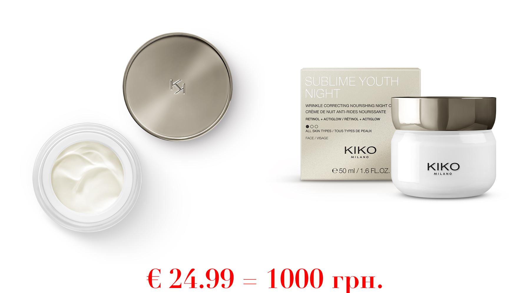 new sublime youth nightNährstoffspendende Antifalten-Nachtcreme mit Retinol