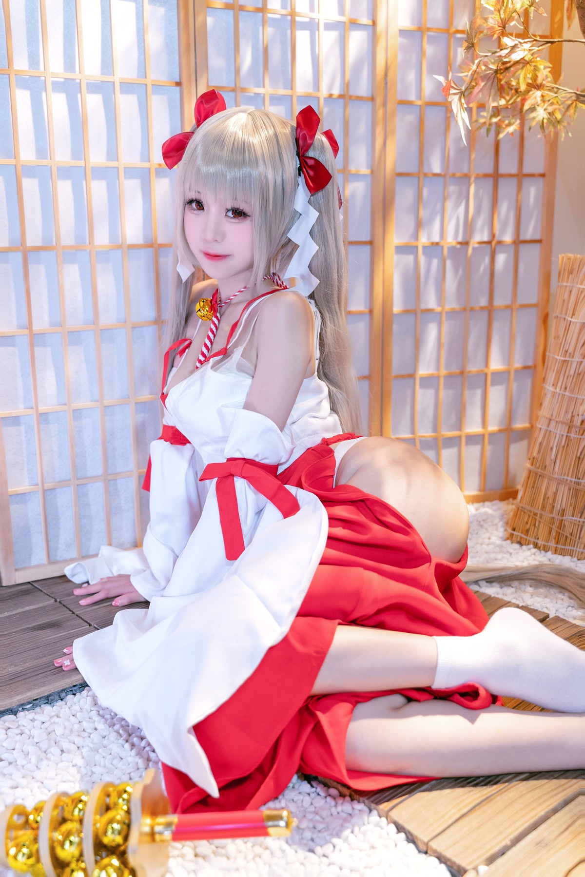 Cosplay 可畏巫女 miko酱 11