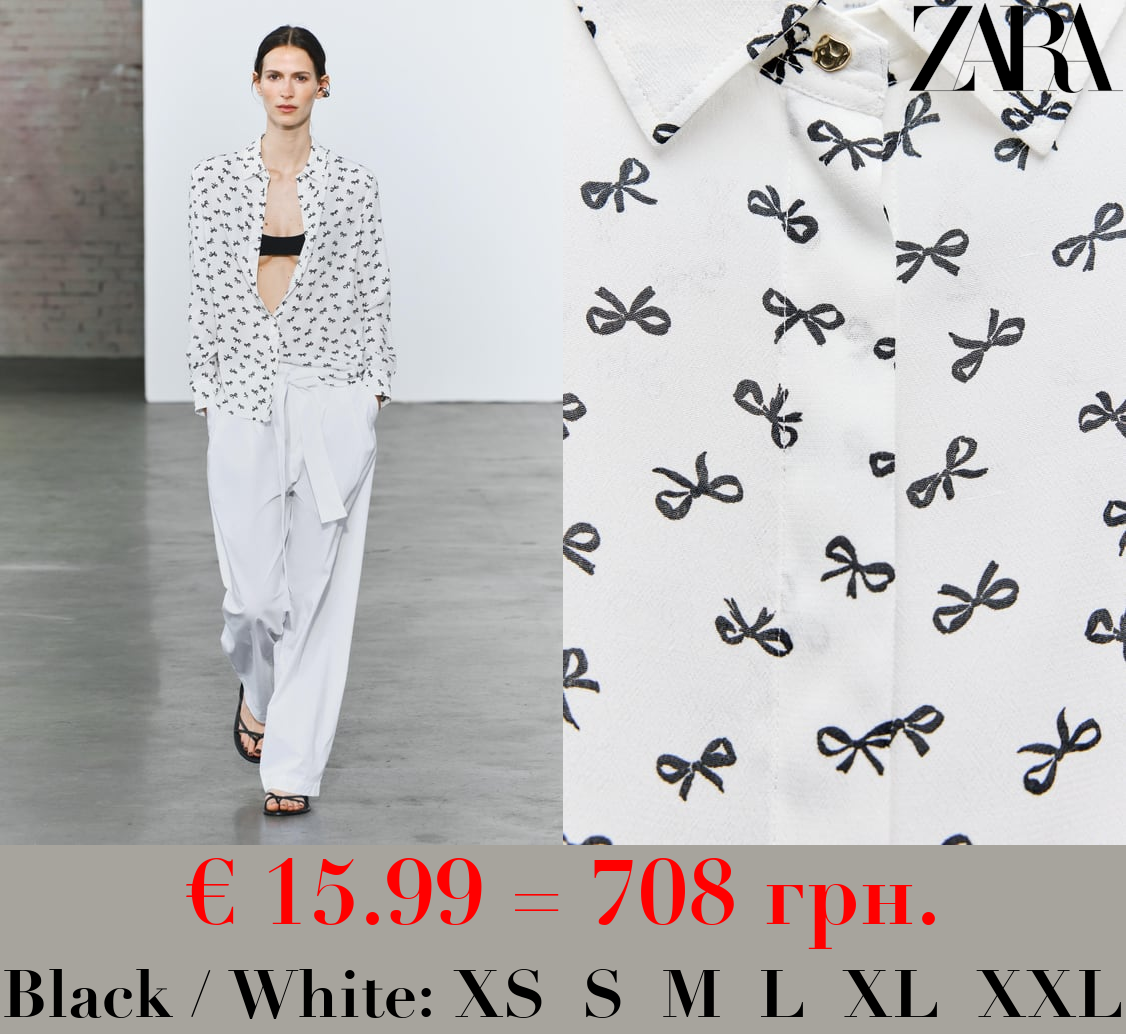 ZW COLLECTION PRINTED SHIRT