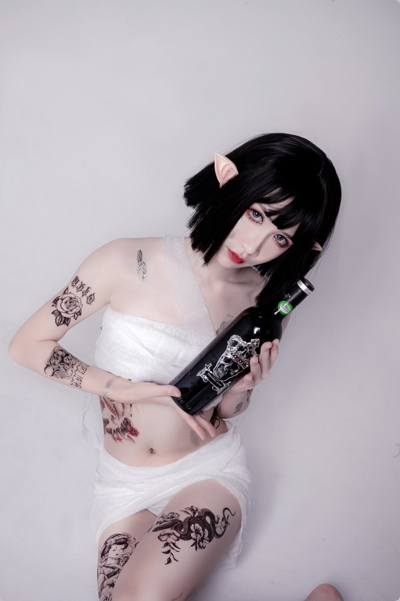 [Cos]阮邑Fairy - 绑带和武士[41P] 11