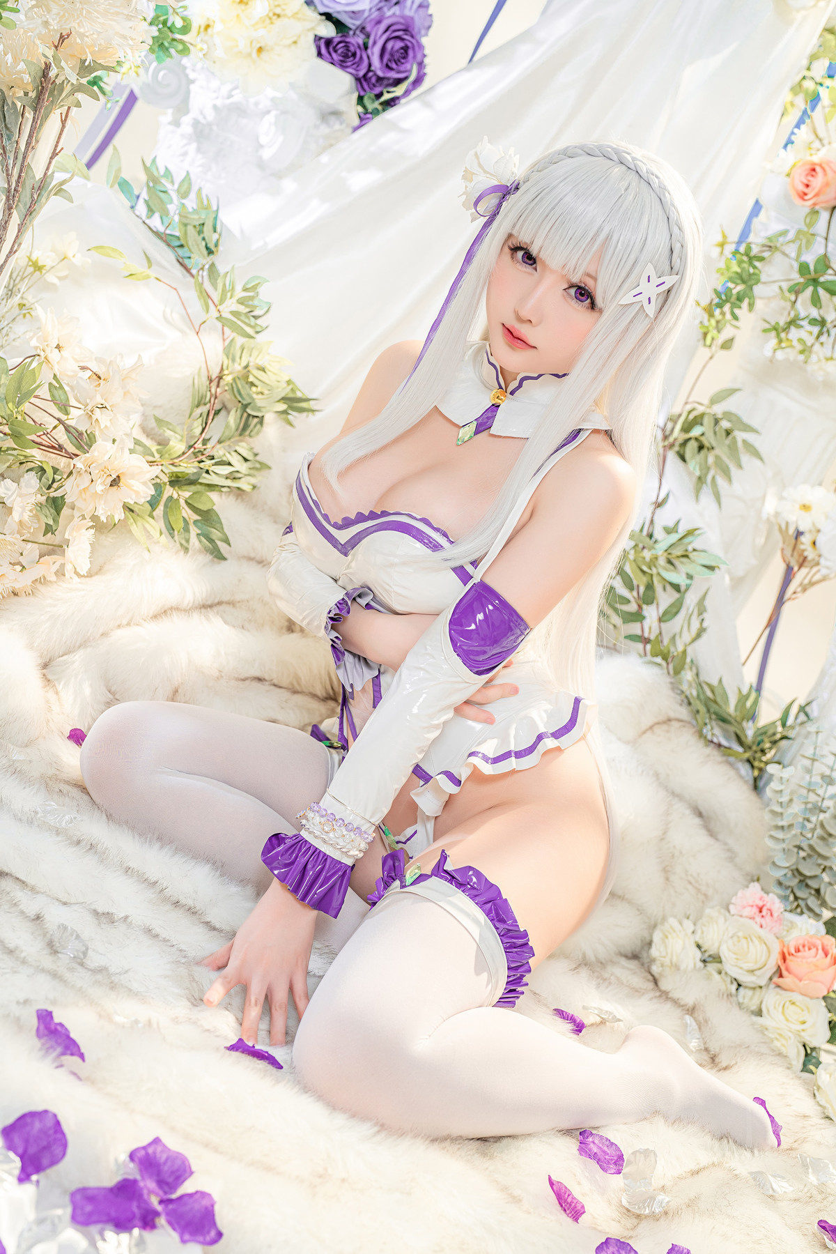 Hoshilily 小姐姐星之迟迟 Cosplay 爱蜜莉雅 43