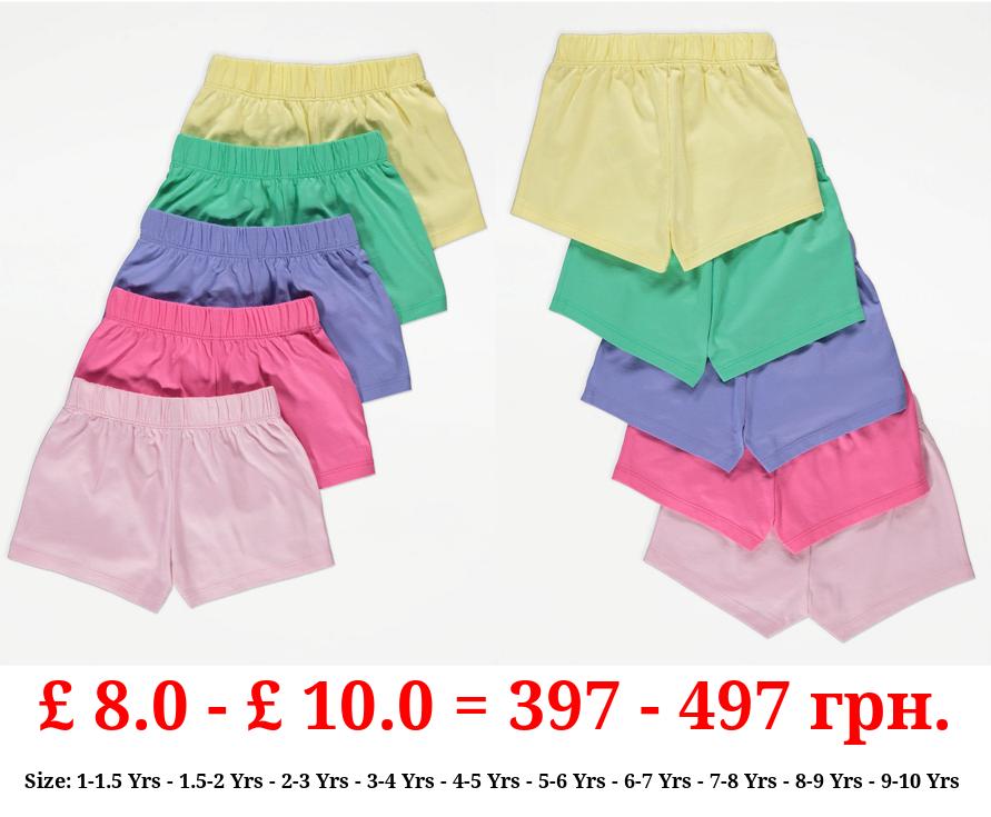 Bright Jersey Shorts 5 Pack