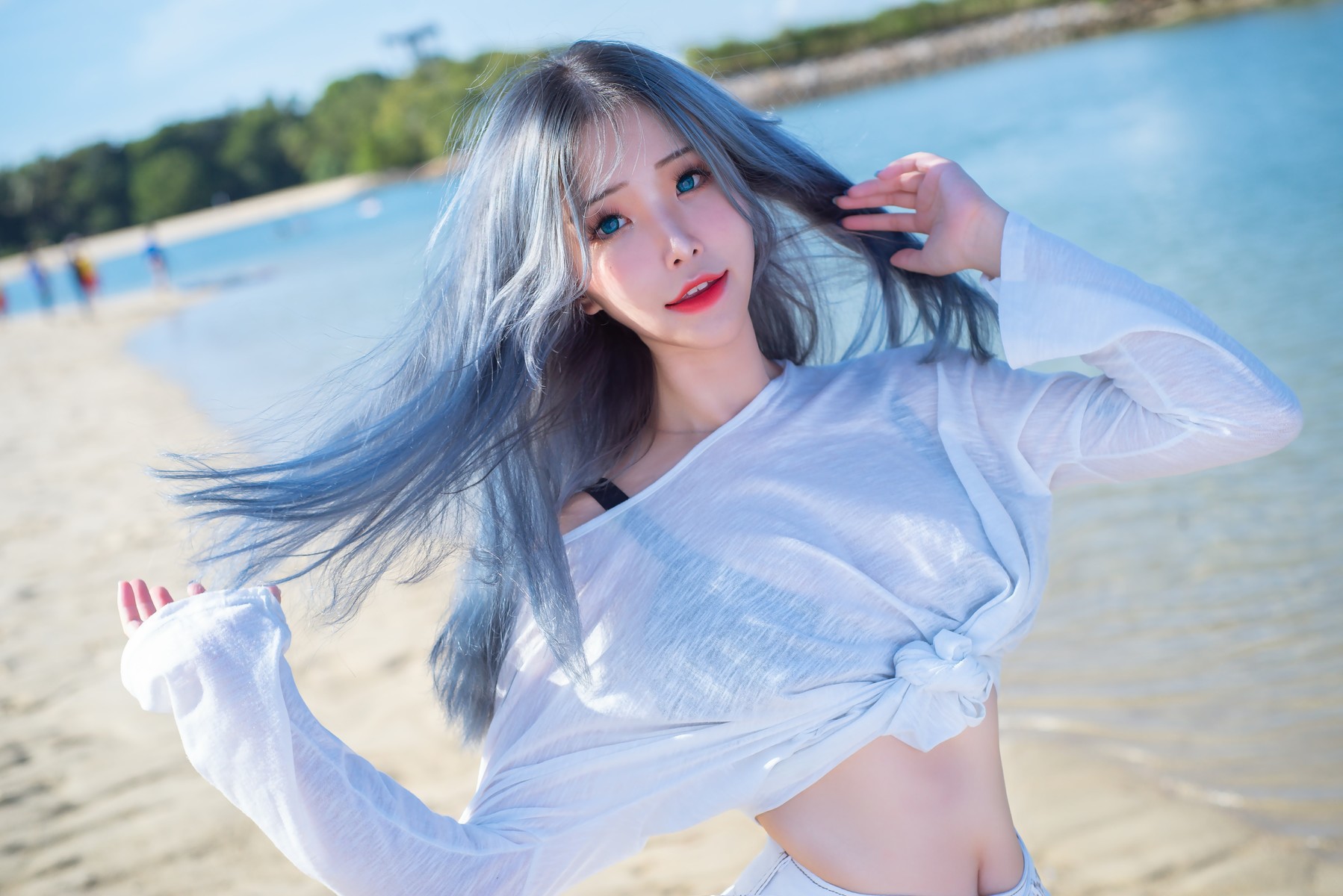 Plant Lily 花リリ Cosplay Beach lily 37