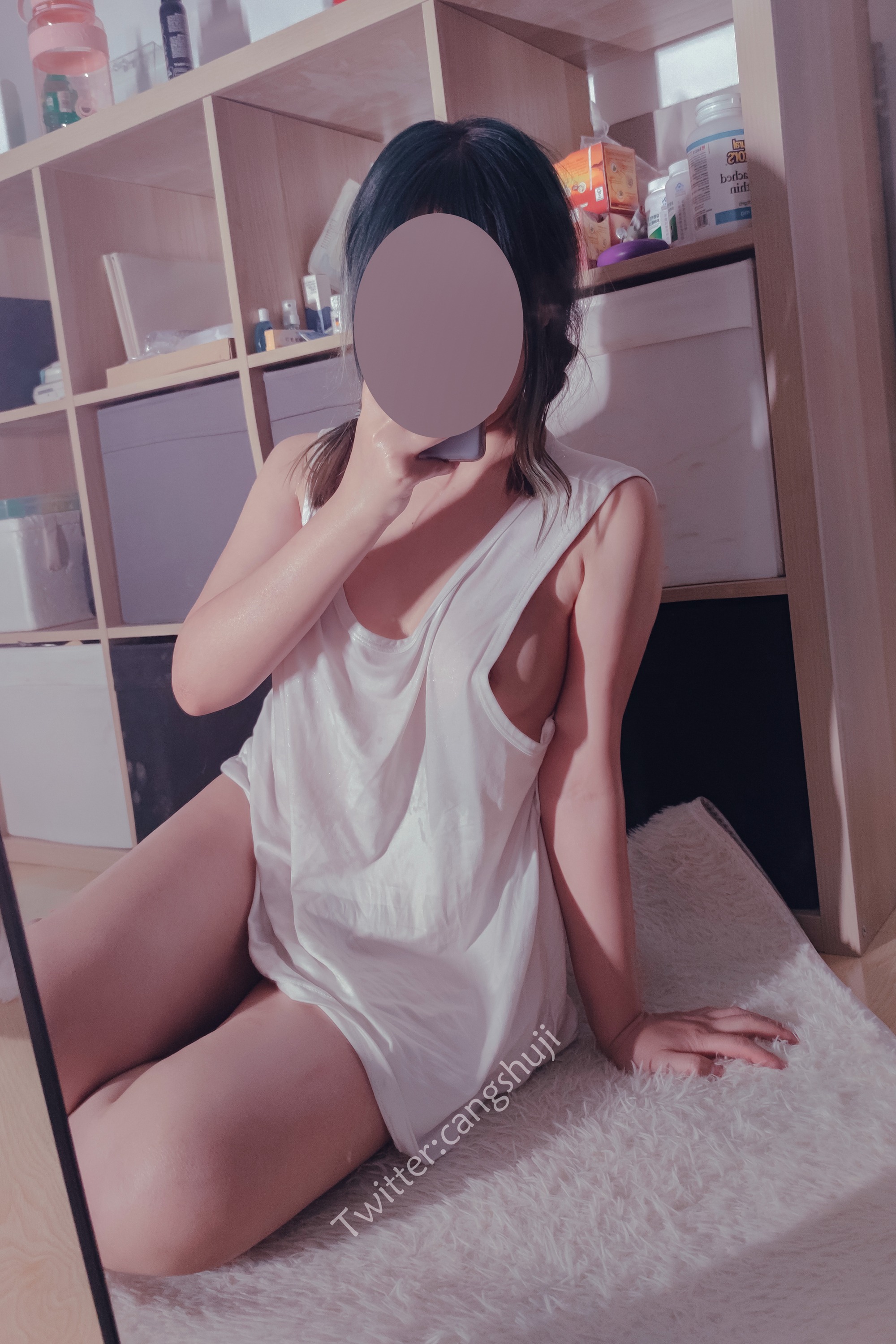 HAMSTERS 仓鼠姬 - NO.006 老头背心自拍图 [19P-65MB] 11