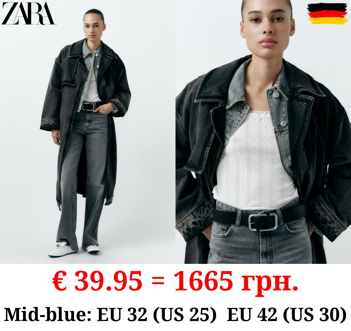 TRF HIGH-RISE WIDE-LEG JEANS