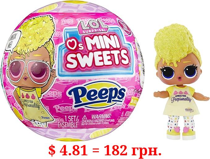 L.O.L. Surprise! LOL Surprise Loves Mini Sweets Peeps - Tough Chick with Collectible Doll, 7 Surprises, Spring Theme, Peeps Limited Edition Doll- Great Gift for Girls Age 4+