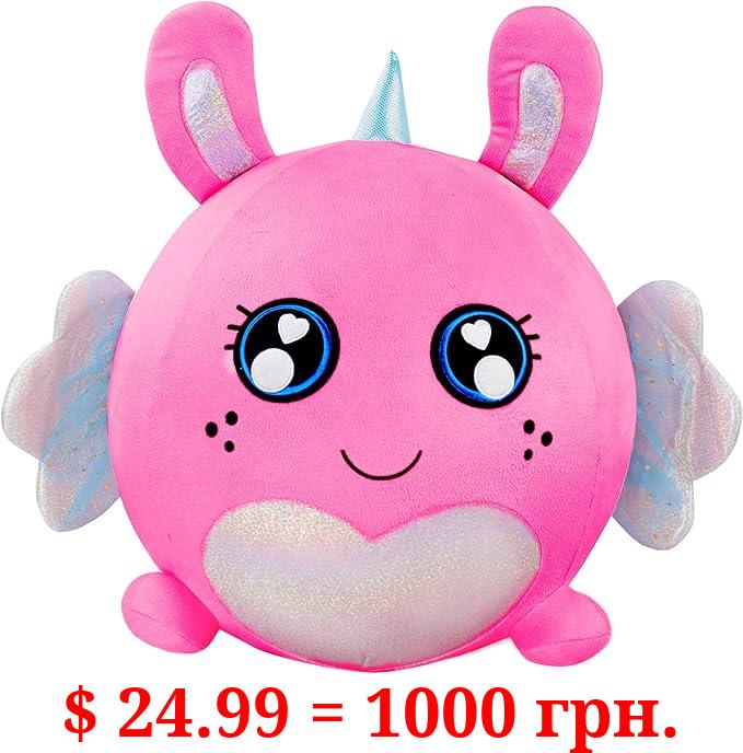 Biggies - Rabbit Inflatable Plush. Experience Enchantment with Fantasy-Inspired Cuddly Companions. This Giant, Soft, and Squishy Inflatable Toy Comes with a Pump and is Perfect for Ages 3-10