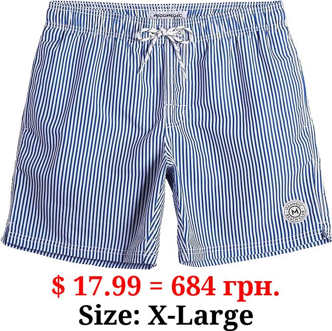 maamgic Mens Swim Trunks Quick Dry Swim Shorts with Mesh Lining Funny Swimwear Bathing Suits