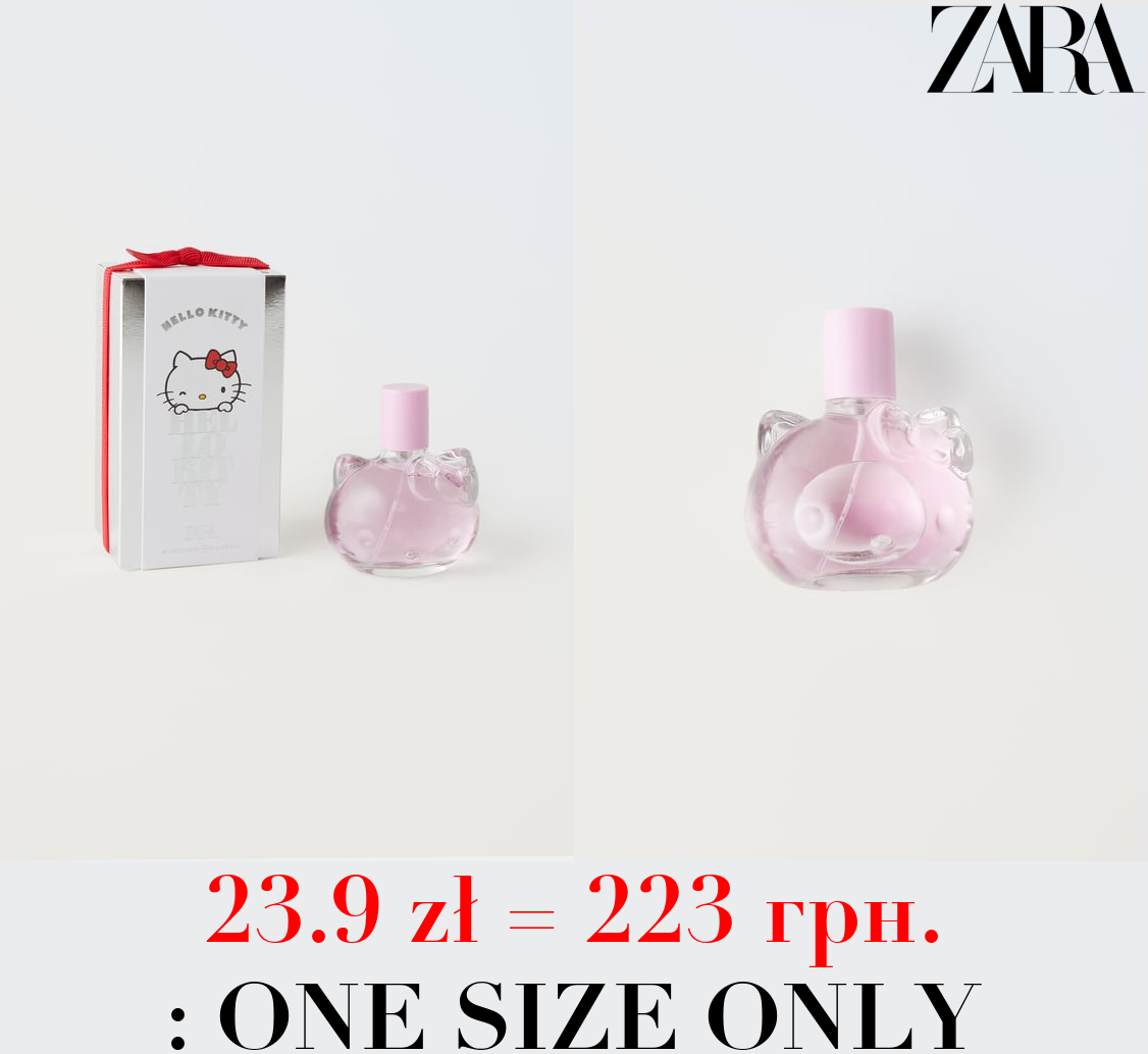 ZARA HELLO KITTY EAU DE TOILETTE 50ML / 1.69 oz (1.7 FL.OZ) - SPECIAL EDITION