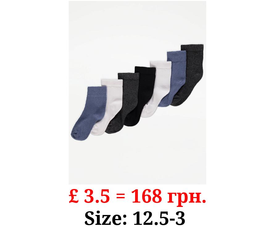 Cotton Rich Socks 7 Pack