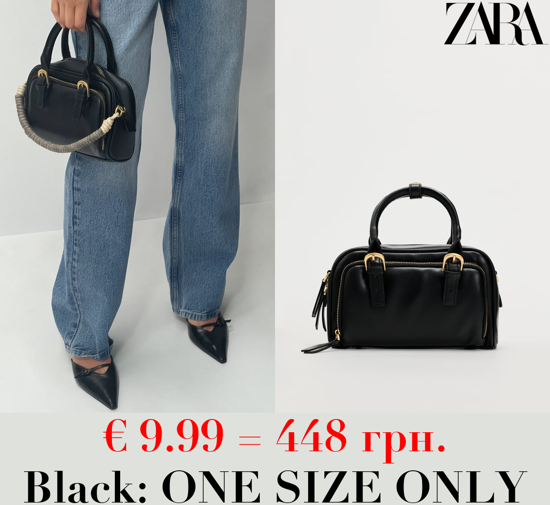 BOWLING BAG WITH ROPE STRAPS