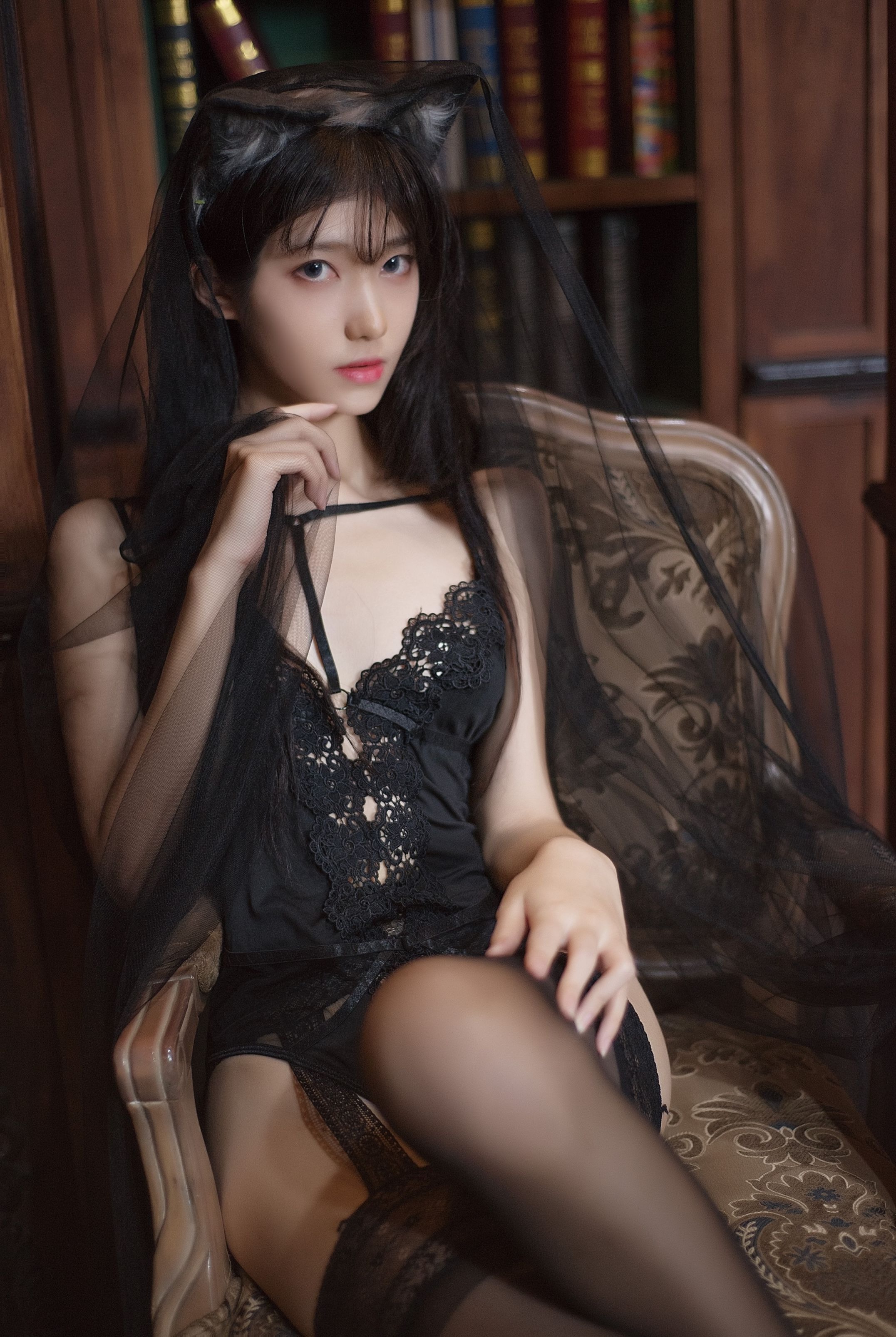 南桃Momoko - 黑内衣福利向 14