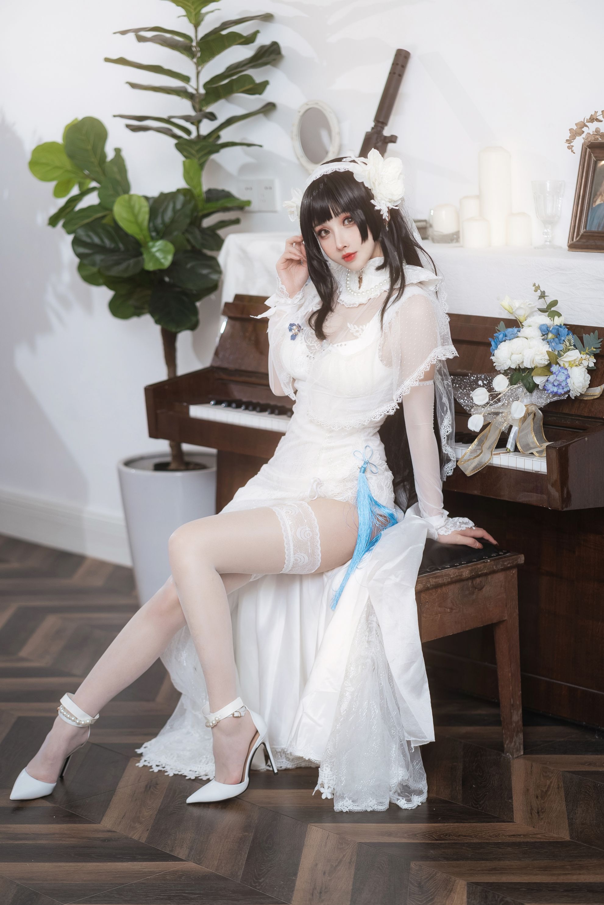rioko凉凉子 95式花嫁[25P1V-340MB] 7