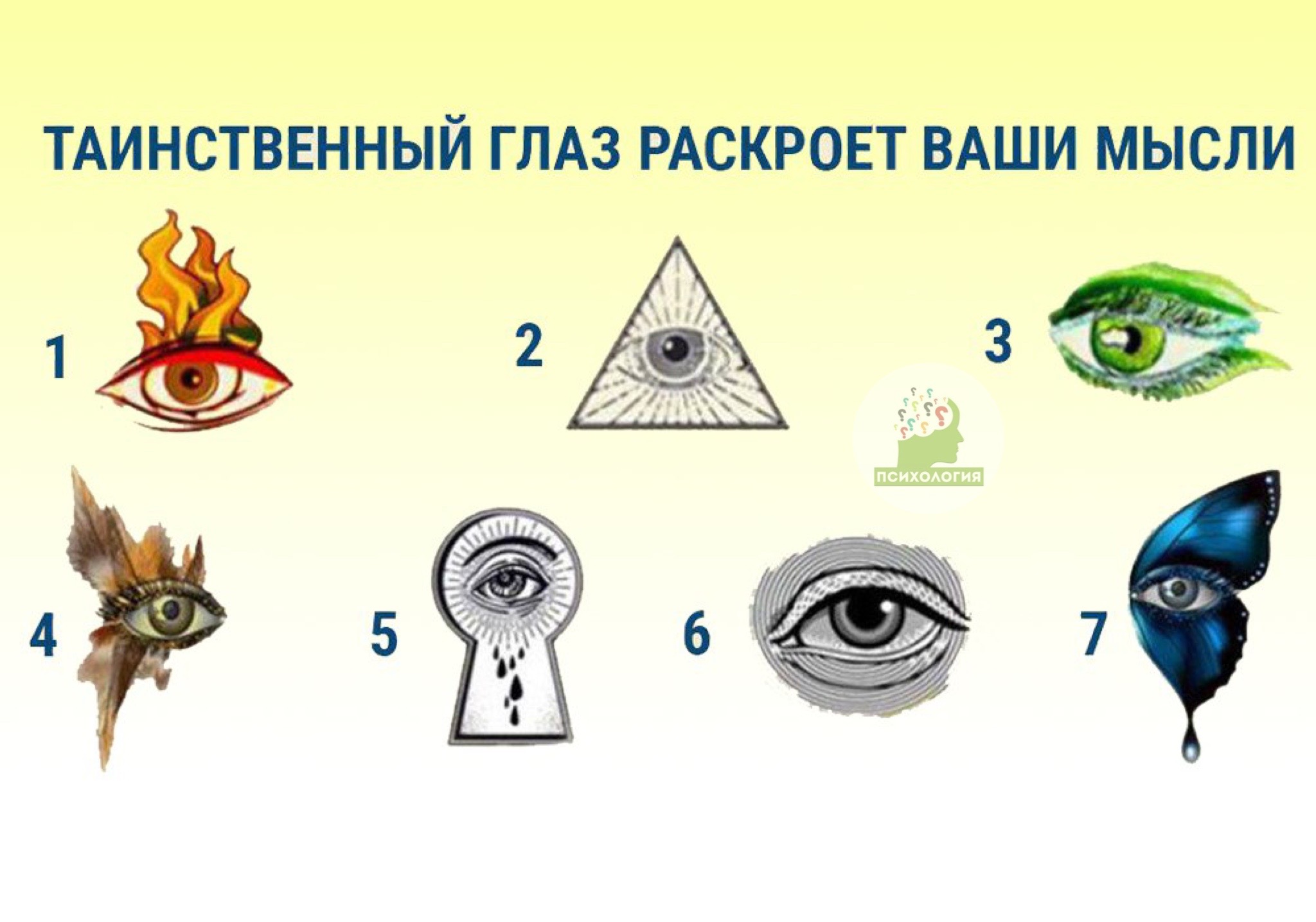 Выберите таинственный глаз. – Telegraph