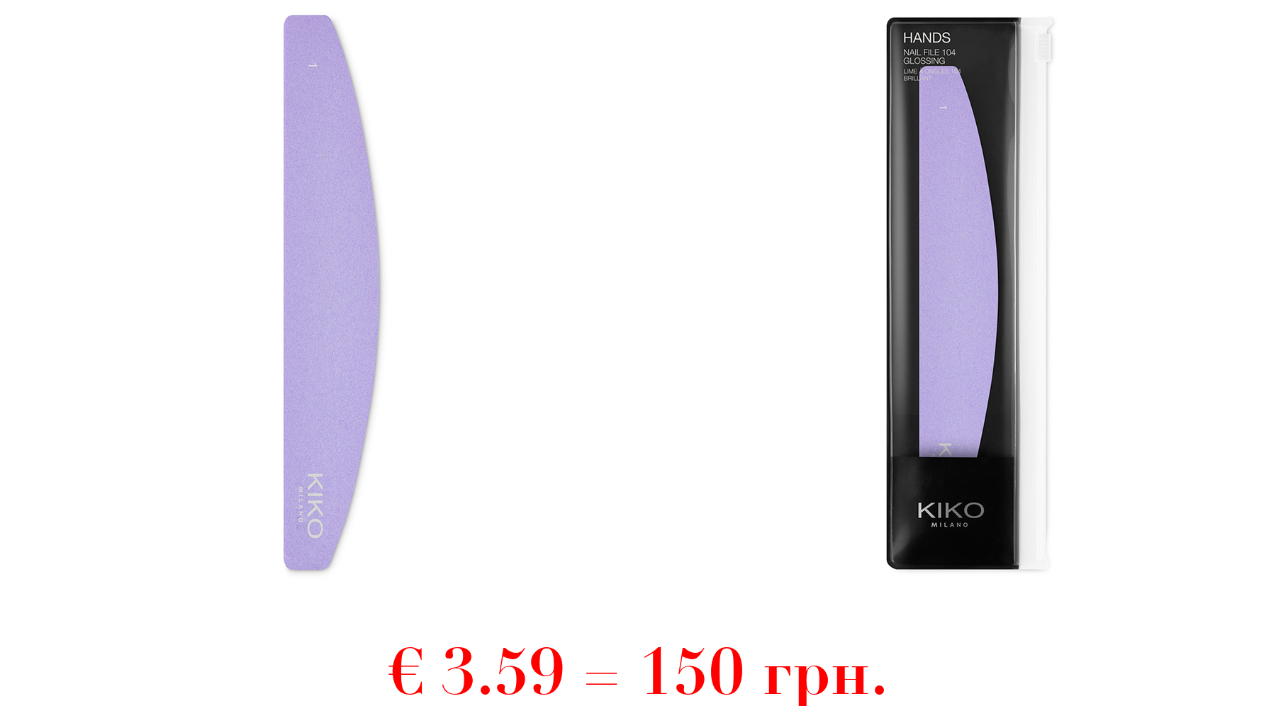 nail file 104 - glossing bufferProfessionelle Polier- und Buffing-Feile für natürliche Nägel