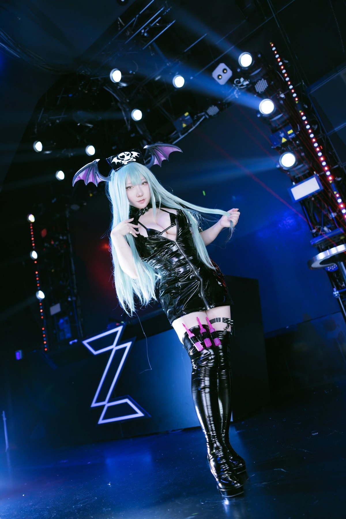 Cosplay SAKUサク Love builder Darkstalkers Set.02 1