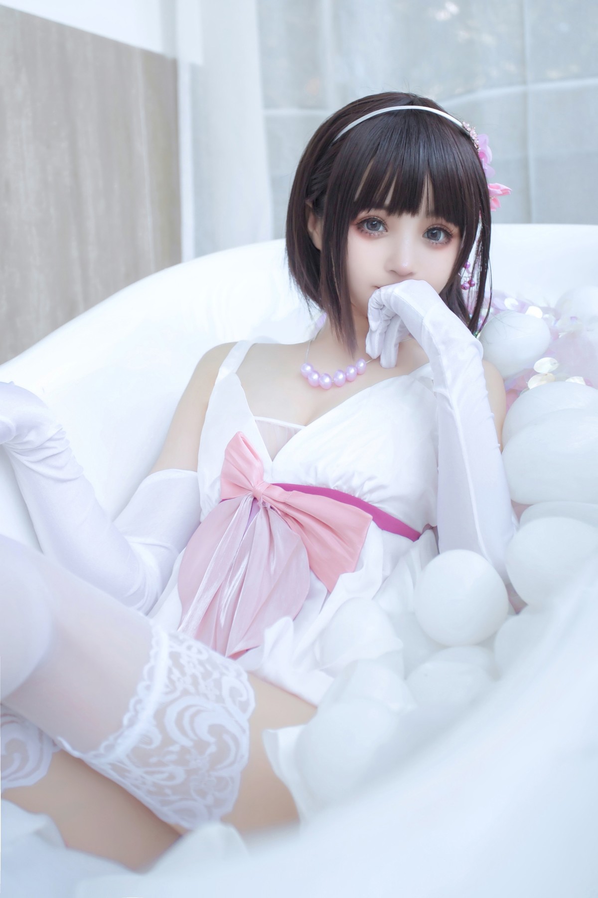 桜井宁宁 Cosplay 加藤惠 Megumi Kato 20